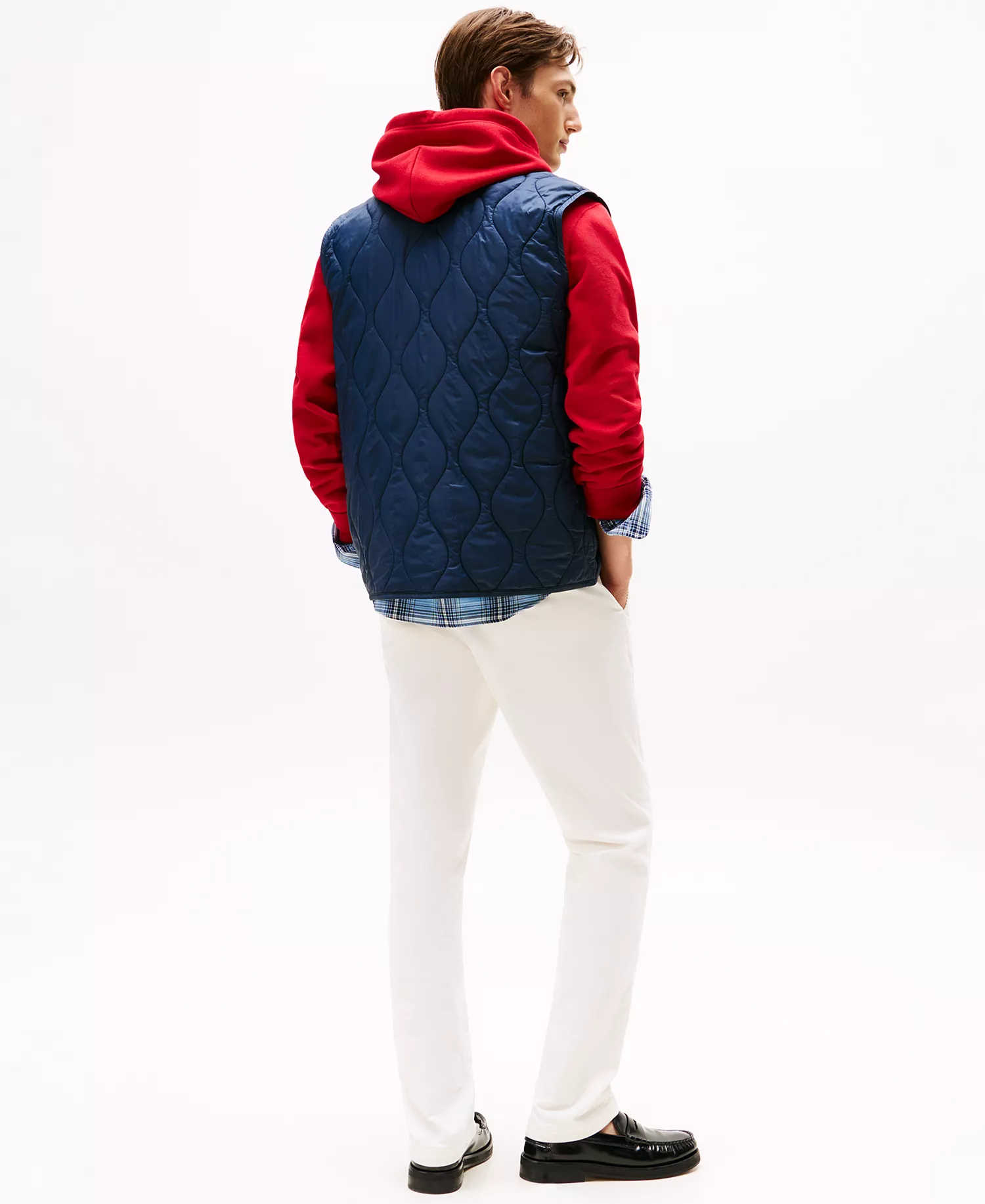 Men's Onion Quilted Vest - Dark Night Navy - L
