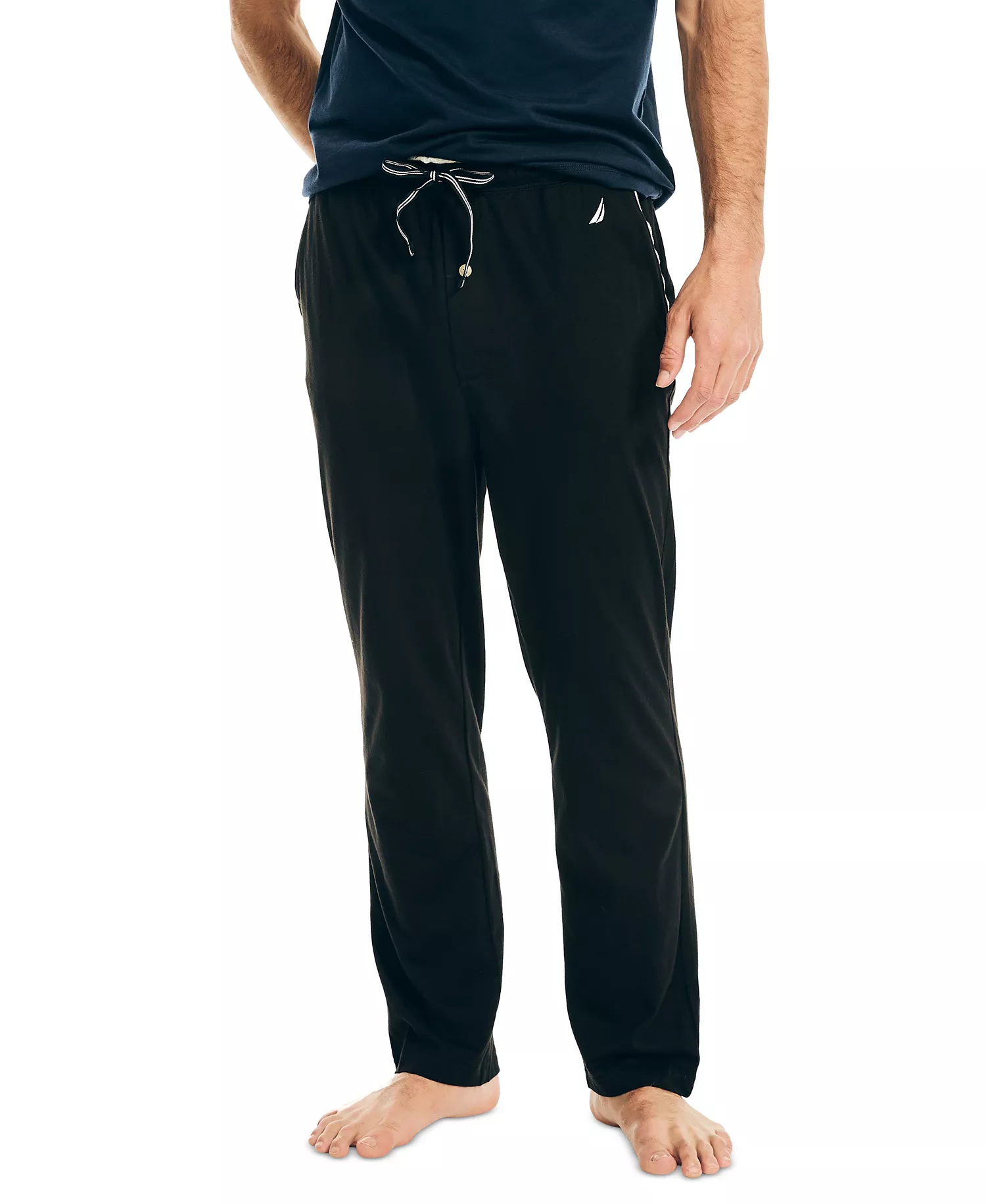 Knit Pajama Pants - Black - 2XL
