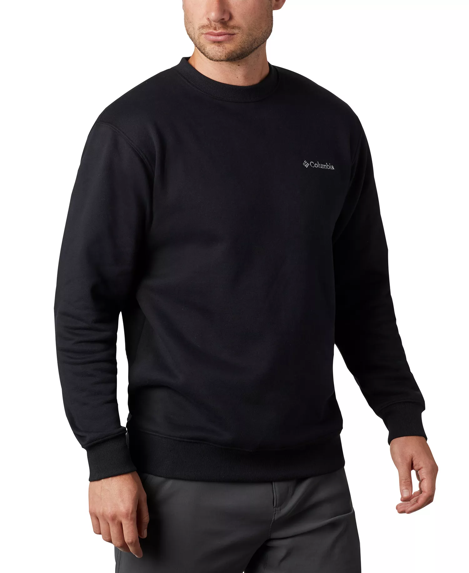 Men's Hart Mountain II Crew Sweatshirt - Black - L
