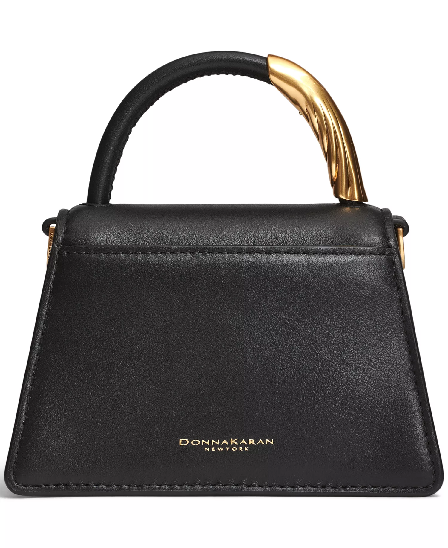 Women's Tulle Mini Crossbody Bag - Black/gold - NO SIZE