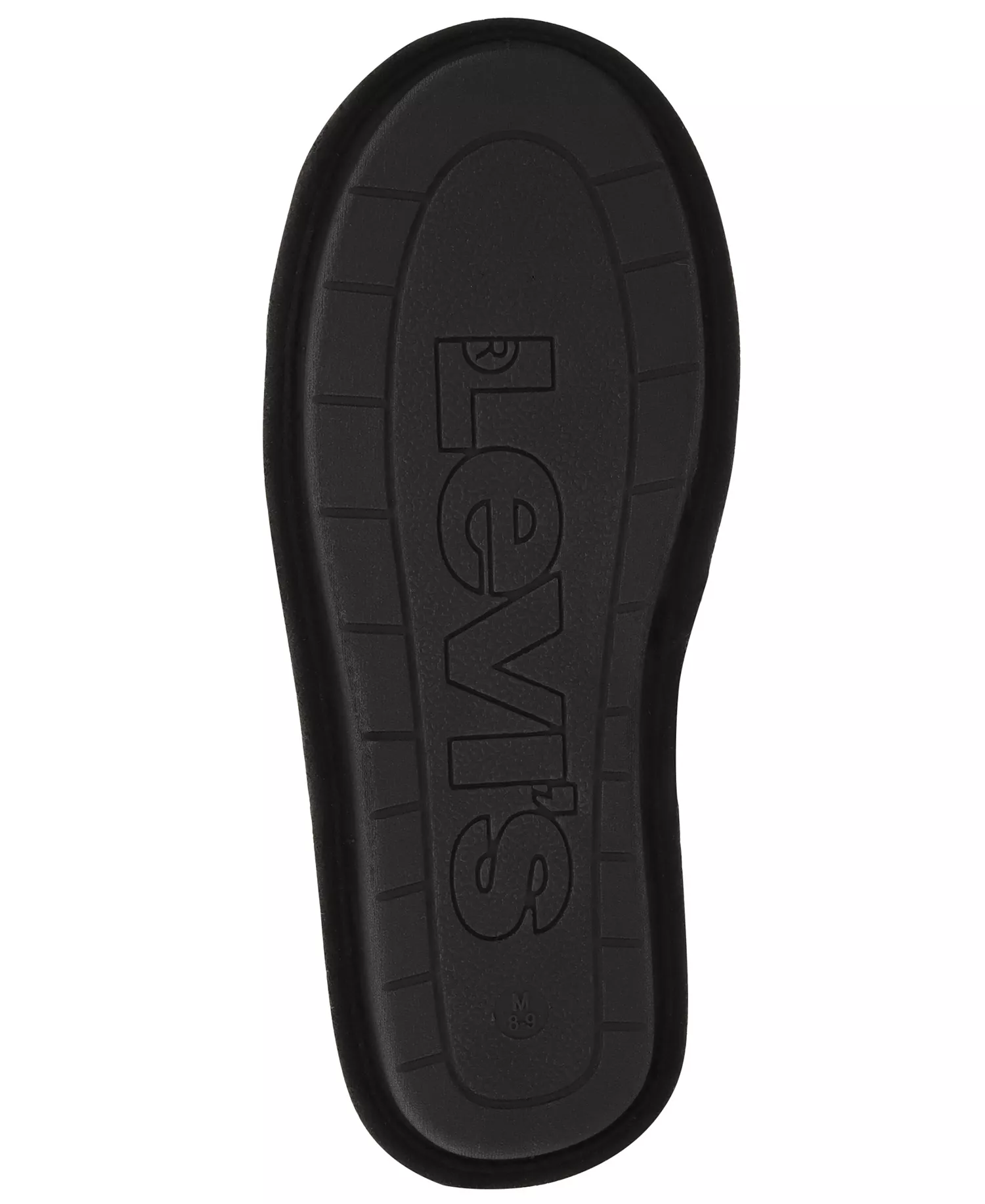 Men's Brixton Round Toe Slippers - Black/charcoal - L