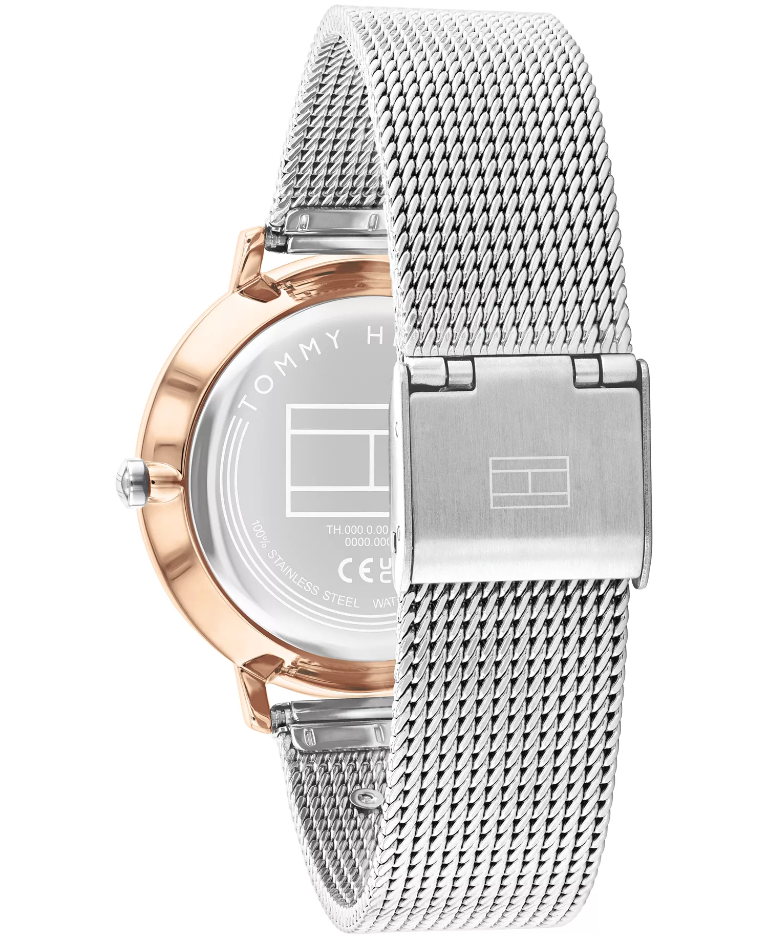 Women's Multifunction Two Tone Stainless Steel Mesh Bracelet Watch, 36mm - Silver - No Size