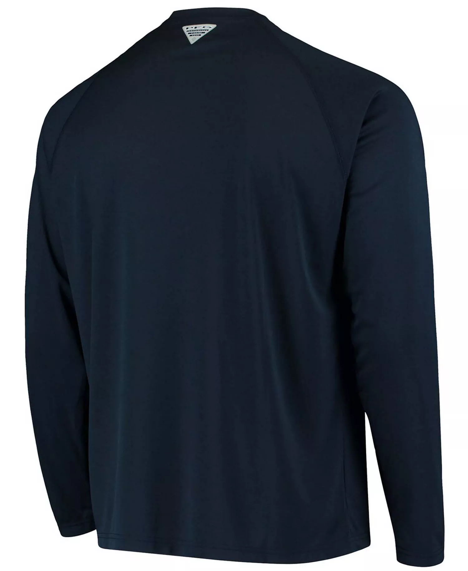 Men's PFG Navy West Virginia Mountaineers Terminal Tackle Omni-Shade Long Sleeve T-shirt - Navy - L
