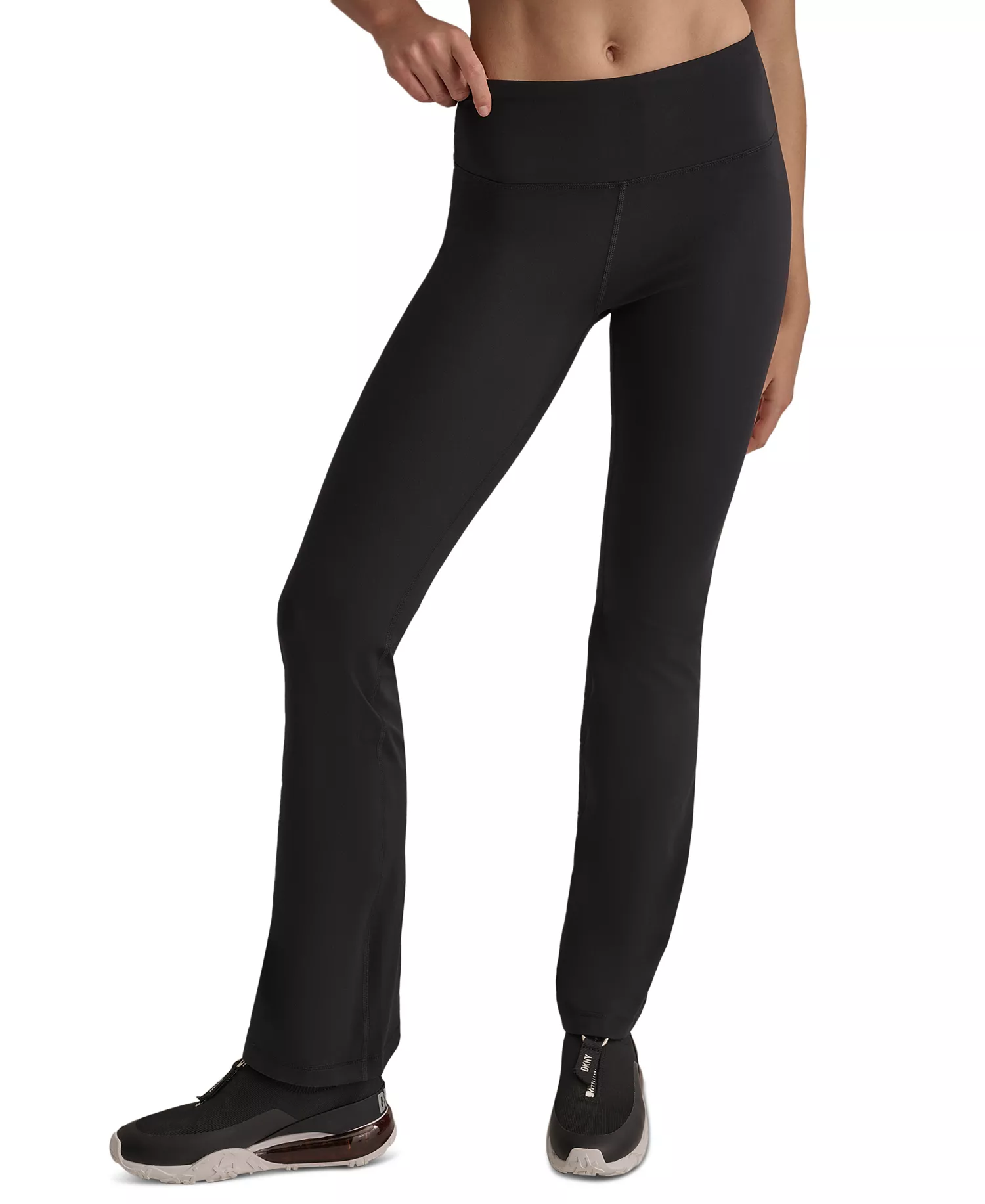Women's Balance Compression High-Waist Flared Leggings - Black - L