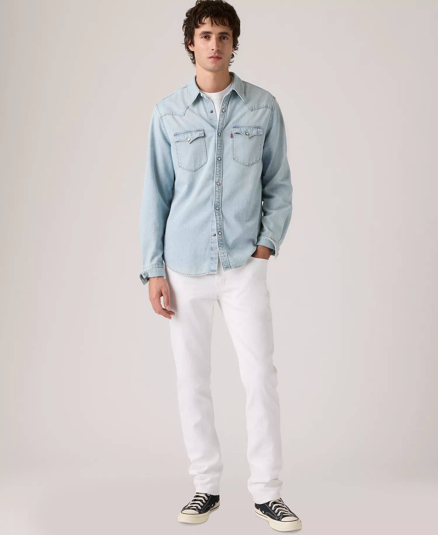 Men's 511 Modern Slim-Fit Jeans - White River Rock - 30 - 30