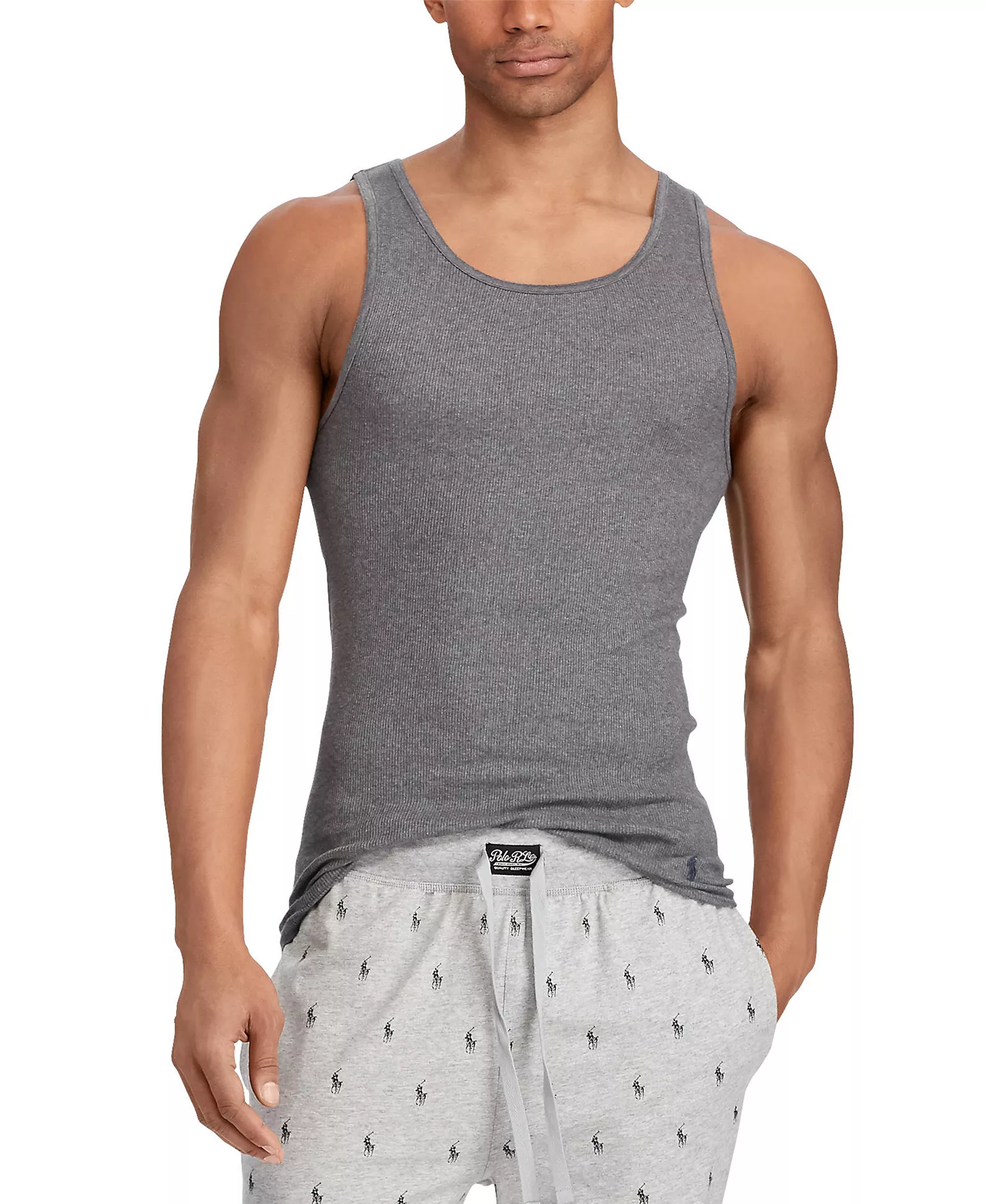 Men's 3-Pack Classic-Fit Tank Tops - Andover / Madison / Black - L