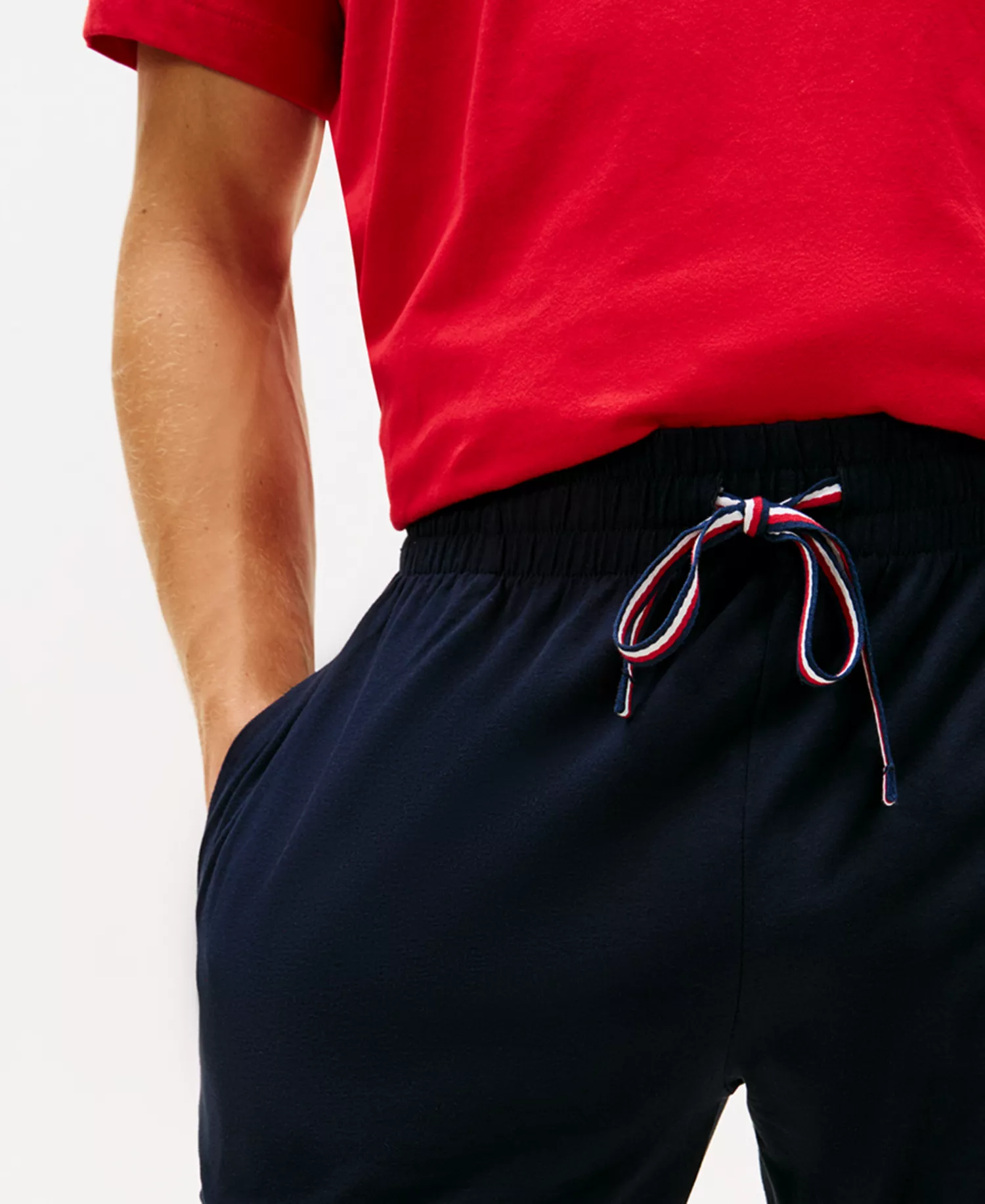 Sueded Jersey Top and Pajama Sleep, 2-Piece Set - Desert Sky - L