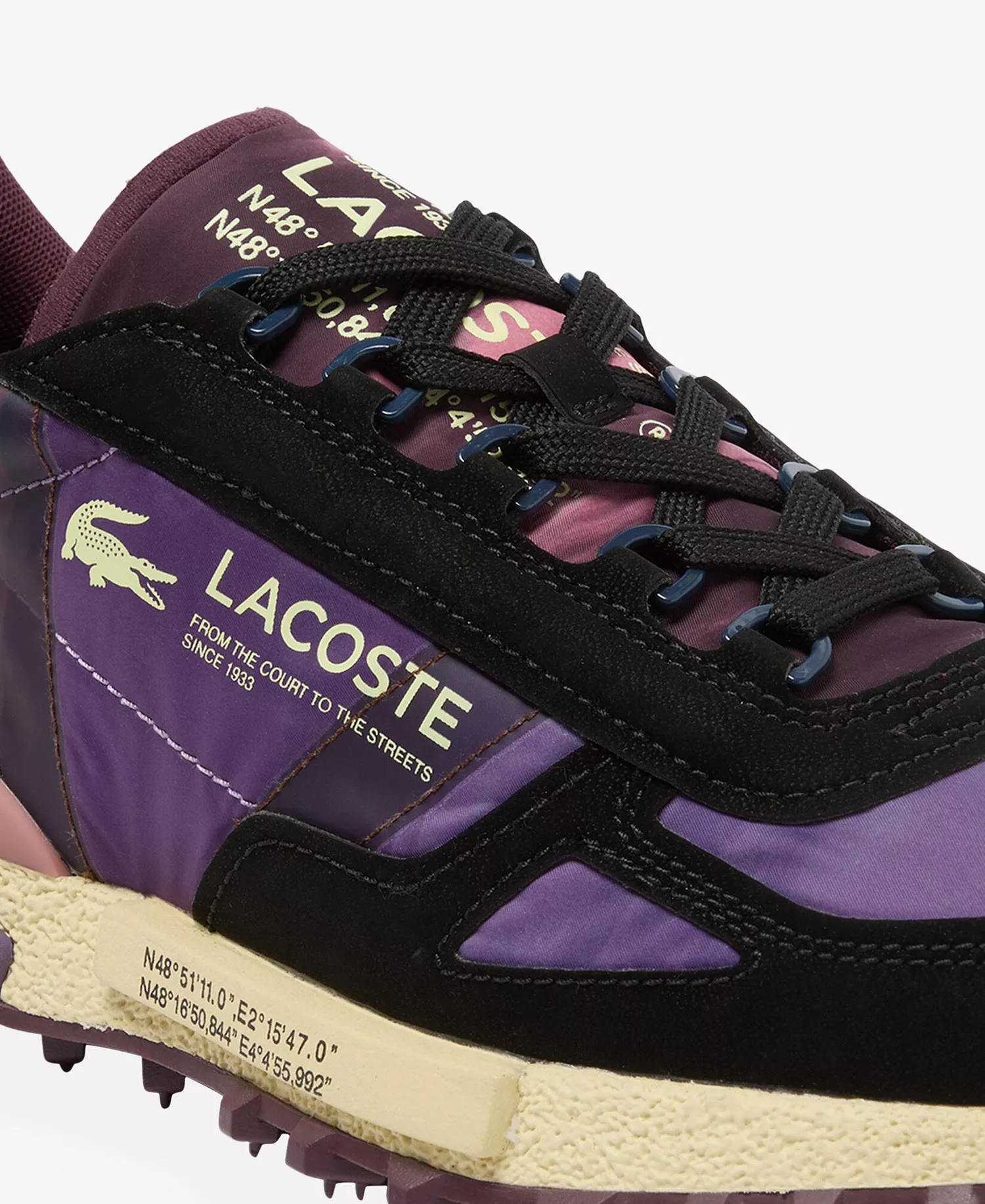 Men's Elite Active Lace-Up Shoes - Purple - 10M