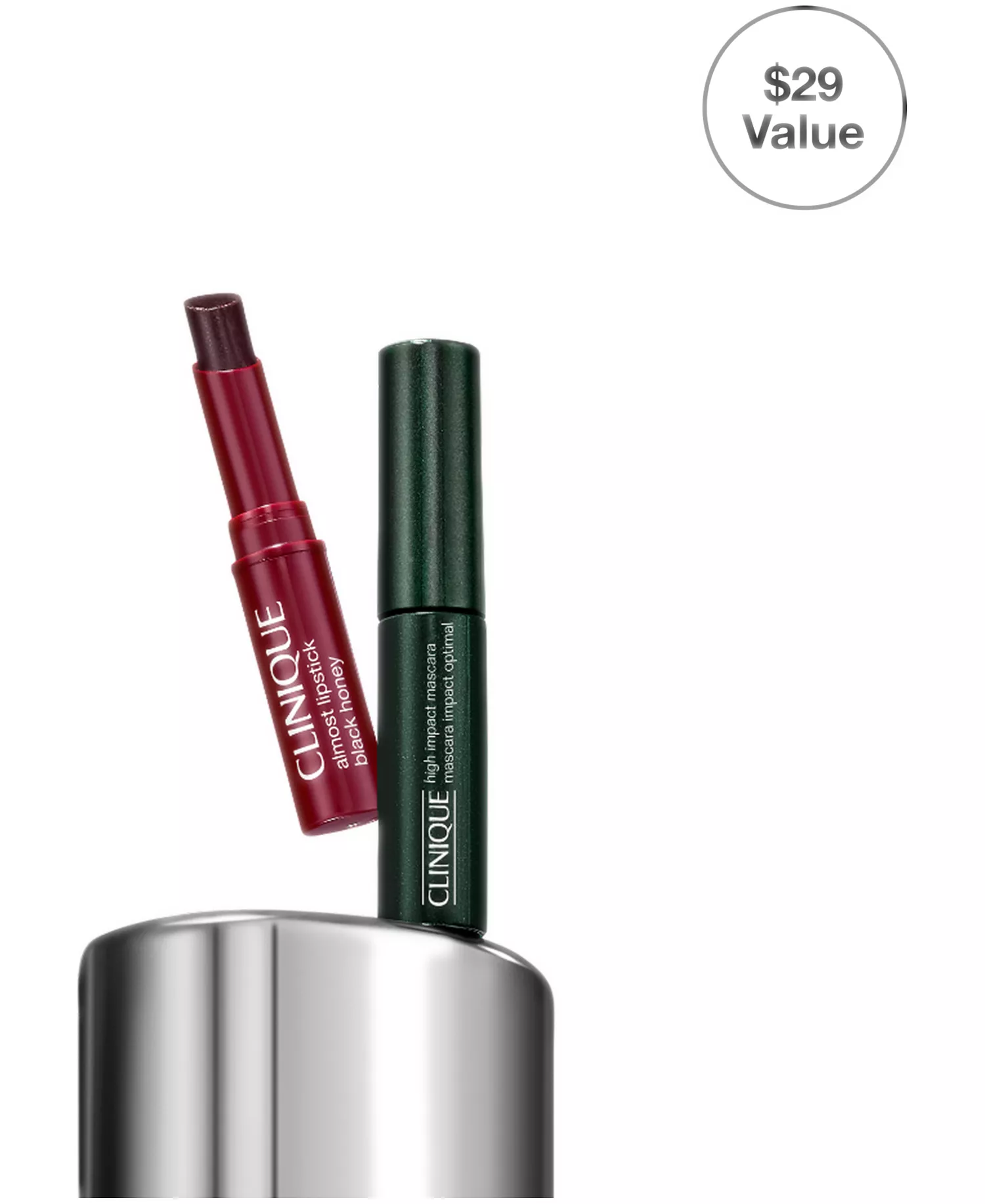 Cult Classics On The Go: High Impact Mascara + Black Honey Lip Mini Gift Set