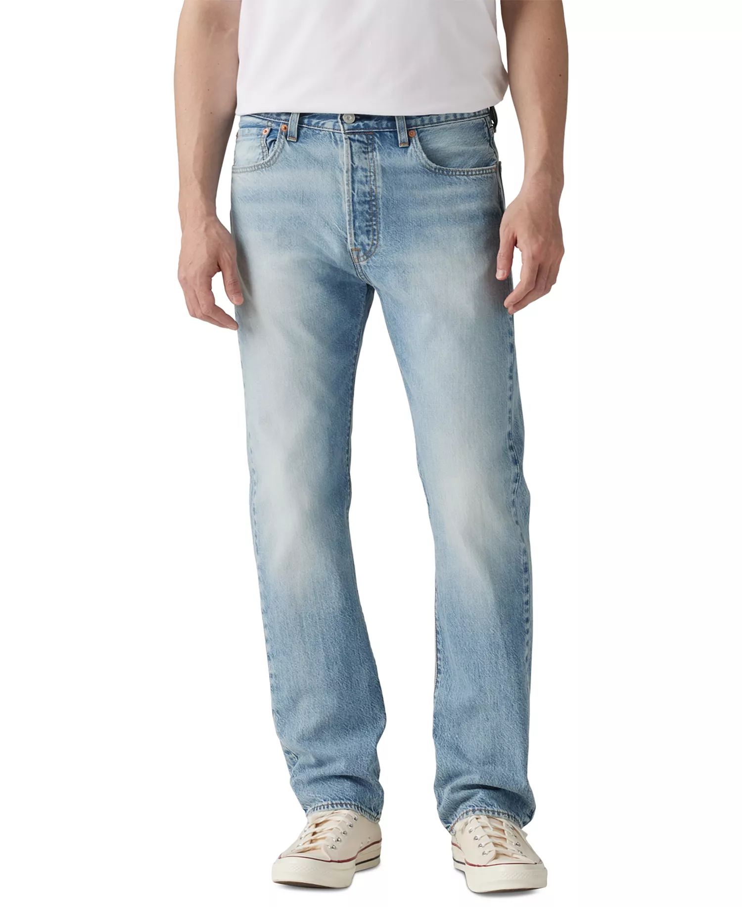 Men's 501 Original Straight-Fit Lightweight Denim Jeans - Stay Zen - 30 - 30
