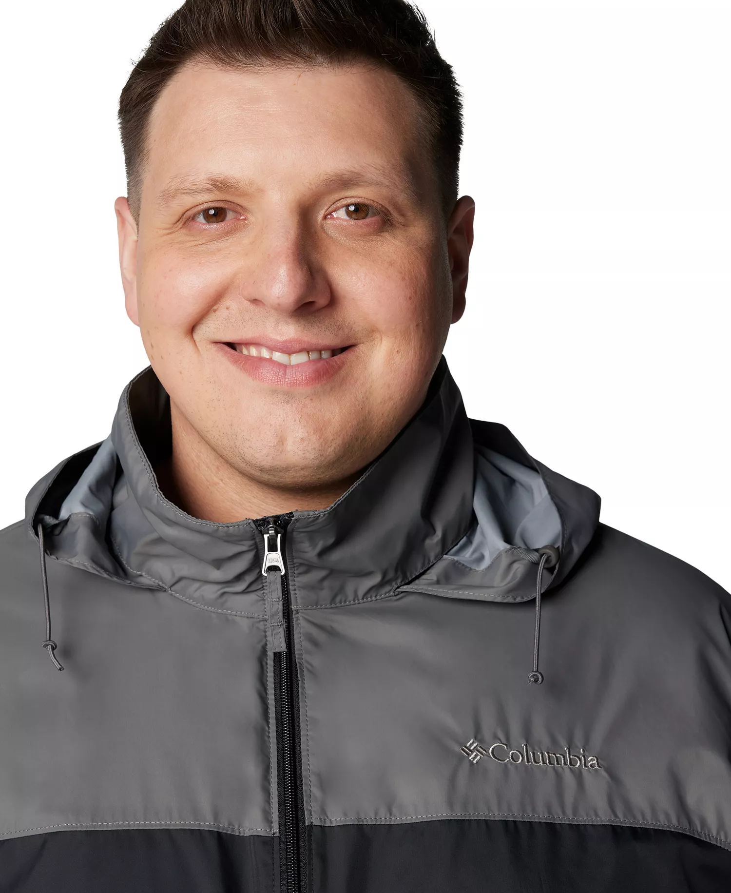 Men's Big & Tall Glennaker Lake II Rain Jacket - Black - 2X