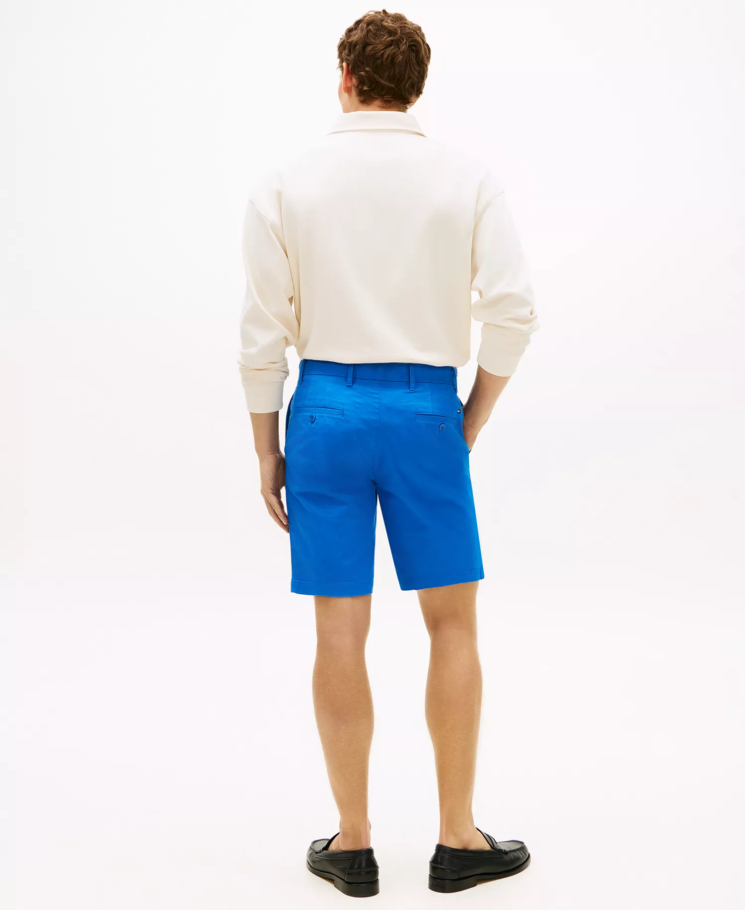 Men's 9.5" Denton Essential Regular-Fit Shorts - Blue Orbit - 28