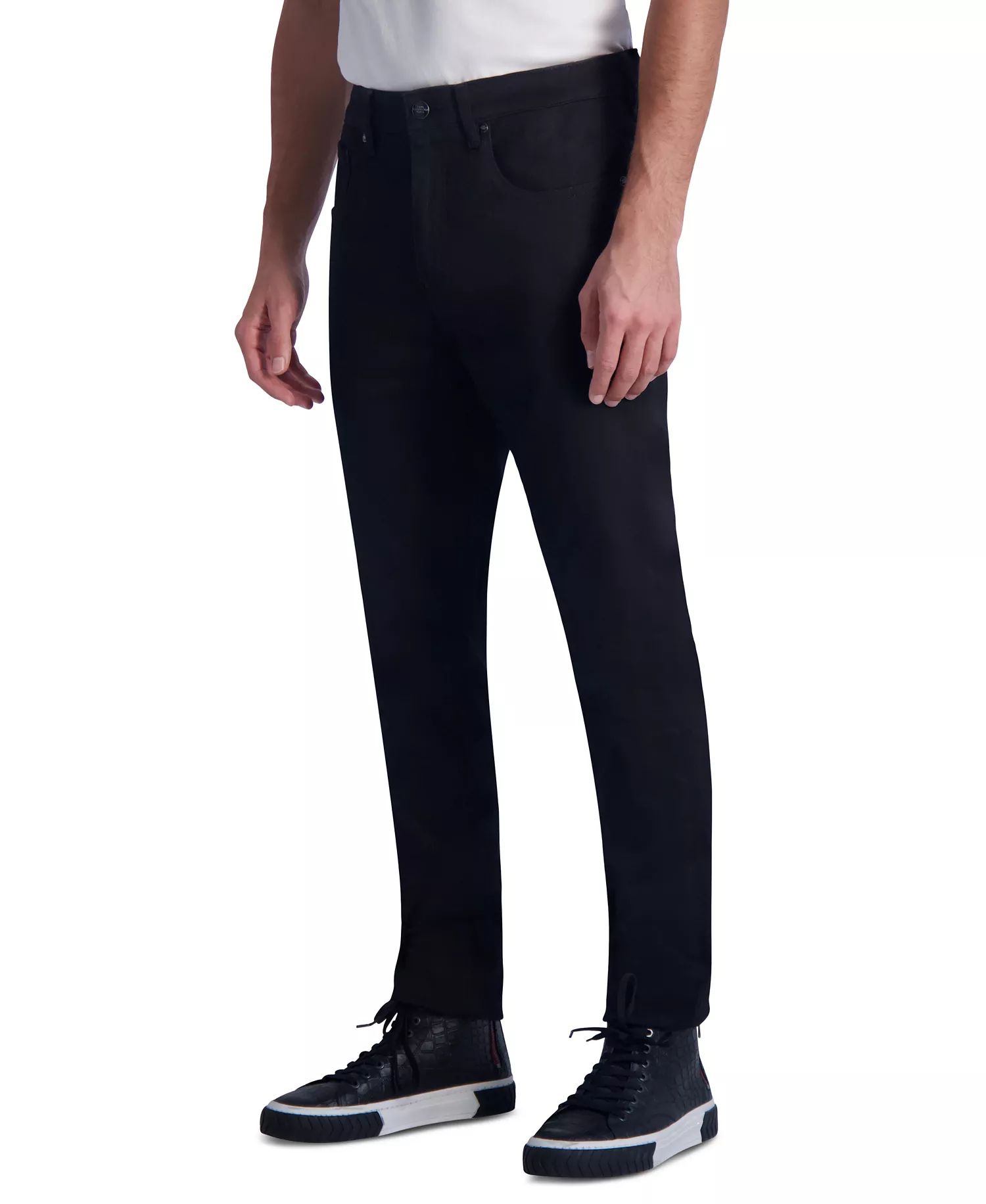 Men's Slim Fit Denim Jeans, Created for Macy's - Black - 34