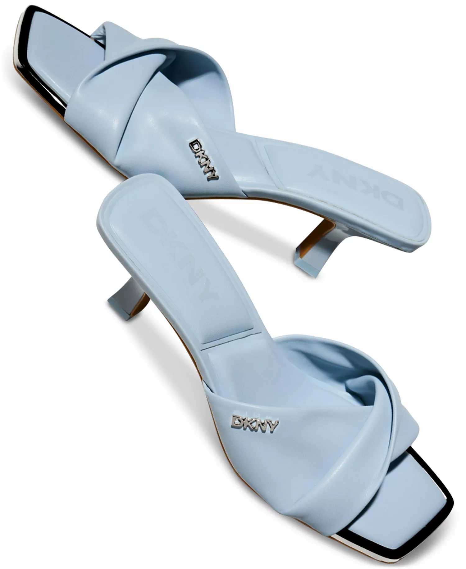 Women's Jolaine Twist Slide Sandals - Celeste - 8.5M