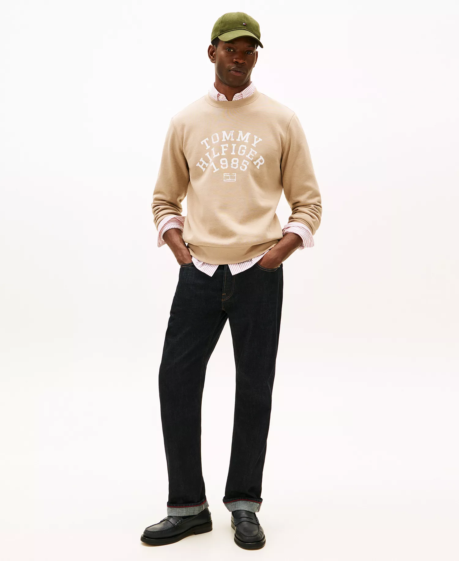 Men's Arch Long-Sleeve Sweatshirt - Coastal Taupe - L