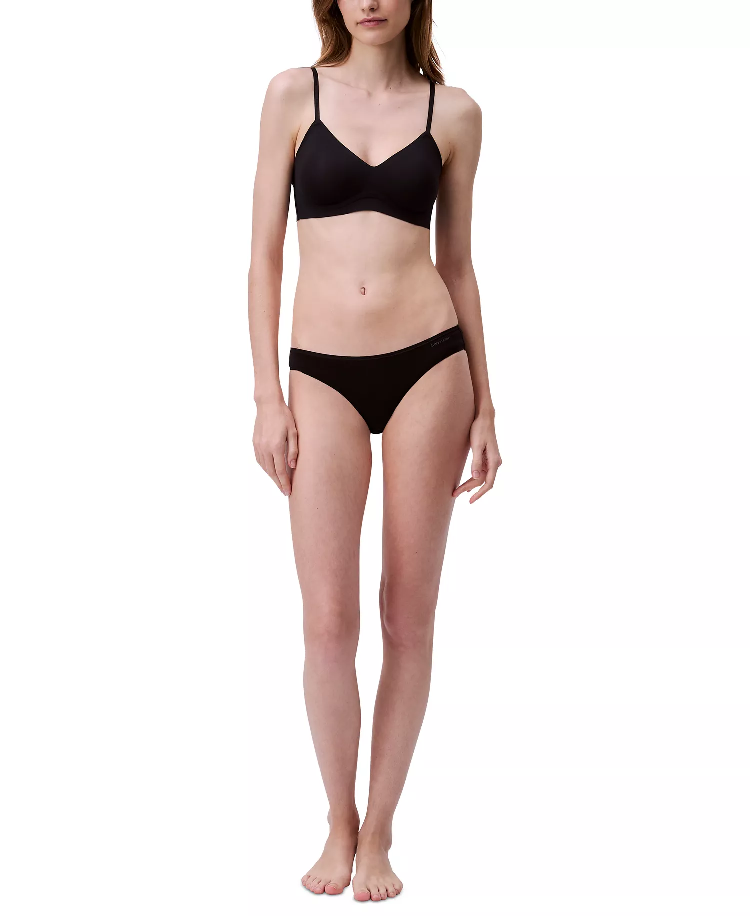 Women's Low-Rise Bikini Underwear QD5126 - Black - L