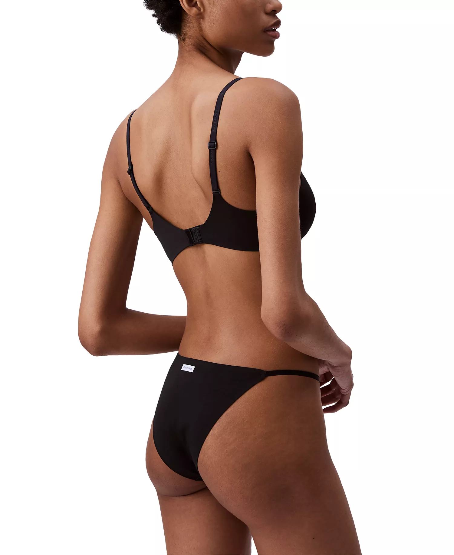 Women's Perfectly Fit Push-Up Plunge Bra QF7315 - Black - 30 - A