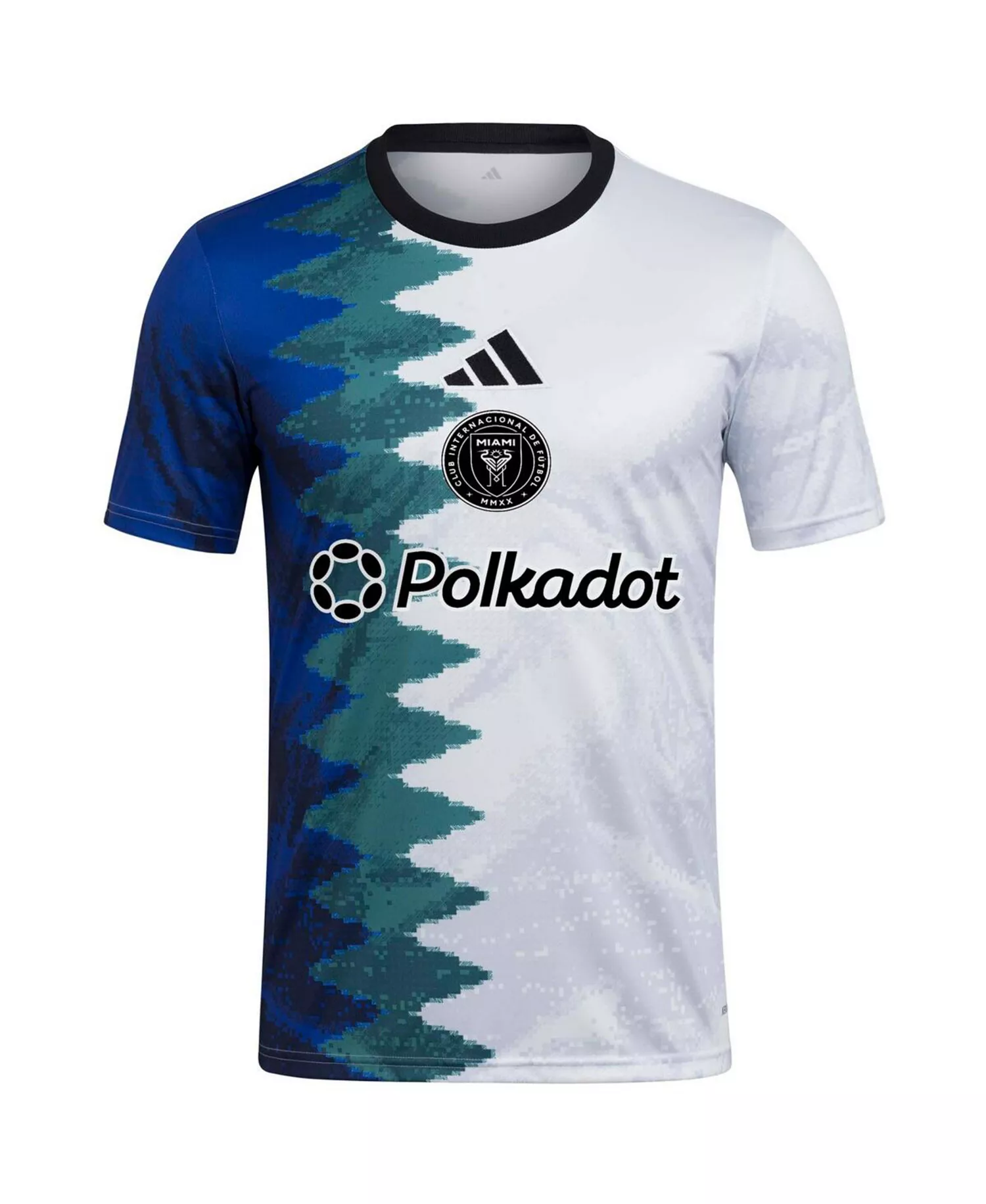 Men's White Inter Miami CF 2025 Gaming AEROREADY Pre-Match Jersey - White - 2XL