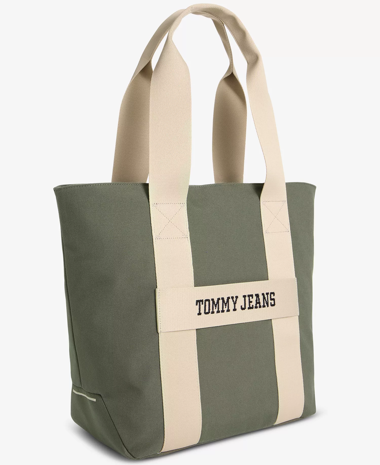 Men's Retro Logo Tote Bag - Pewter Green - No Size