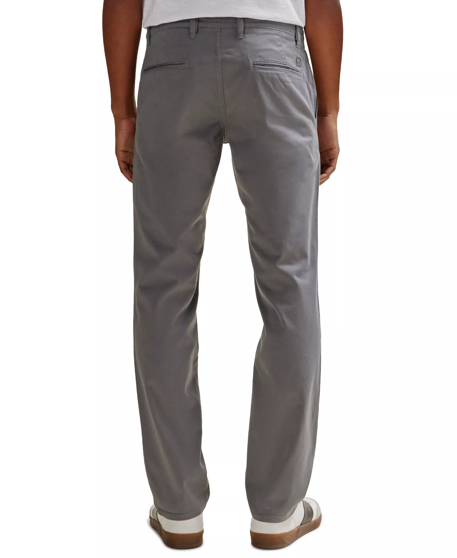 BOSS by Men's Slim-Fit Trousers - Dark Gray - 38x32