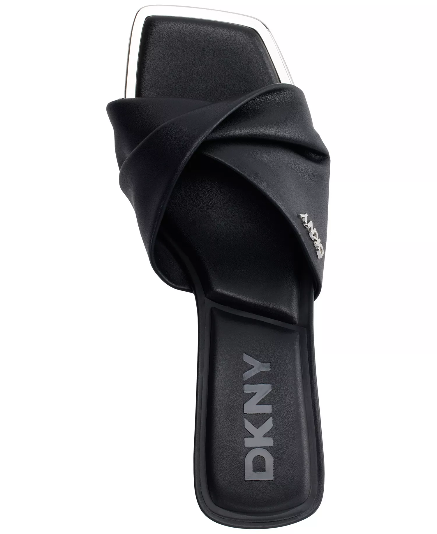 Women's Jolaine Slip-On Twist Sandals - Black - 10M