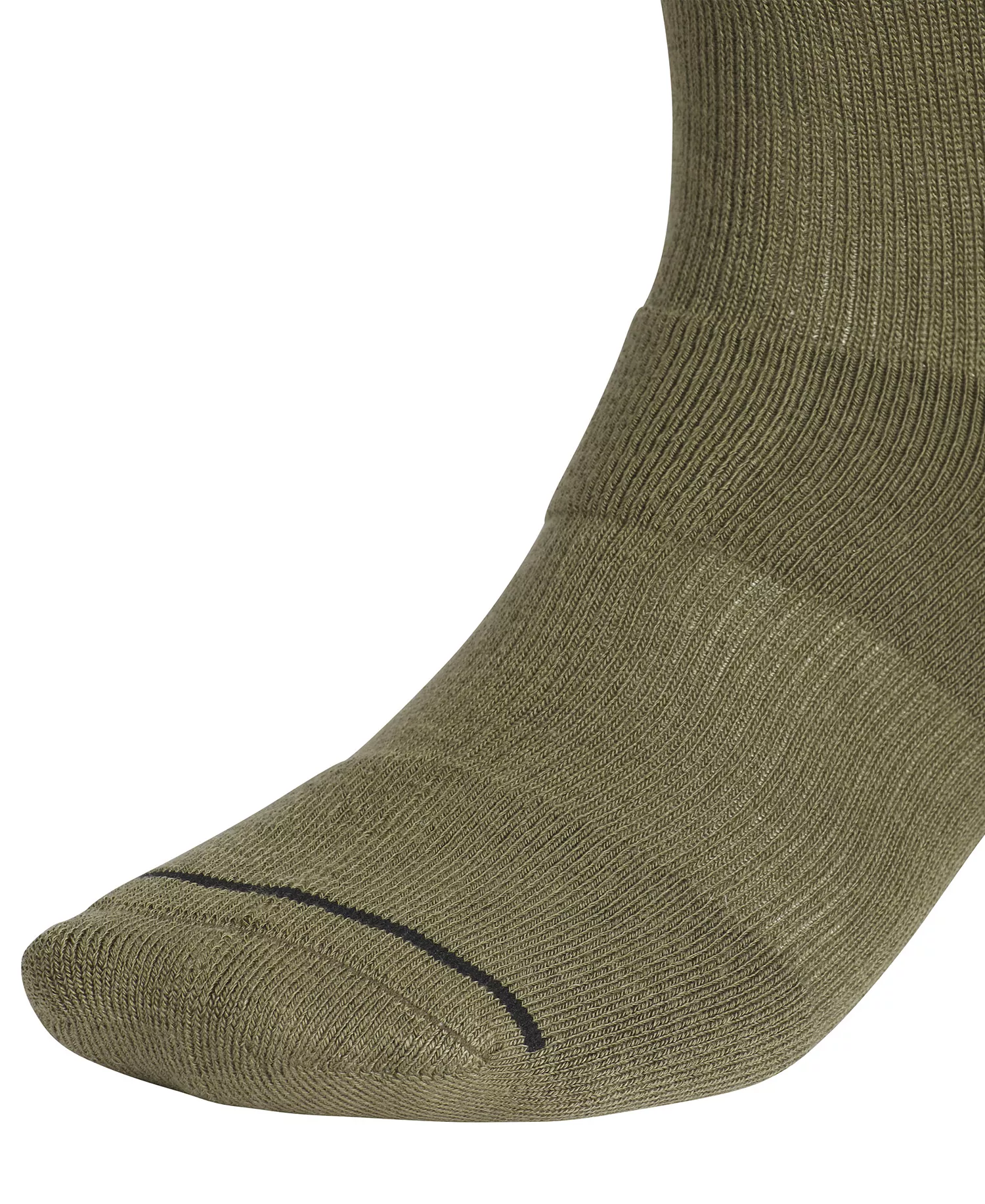 Men's Cushioned Sport 4.0 High Quarter Socks, 3-Pack - Olive strata green/Onix gray/Drak blue - 6-12
