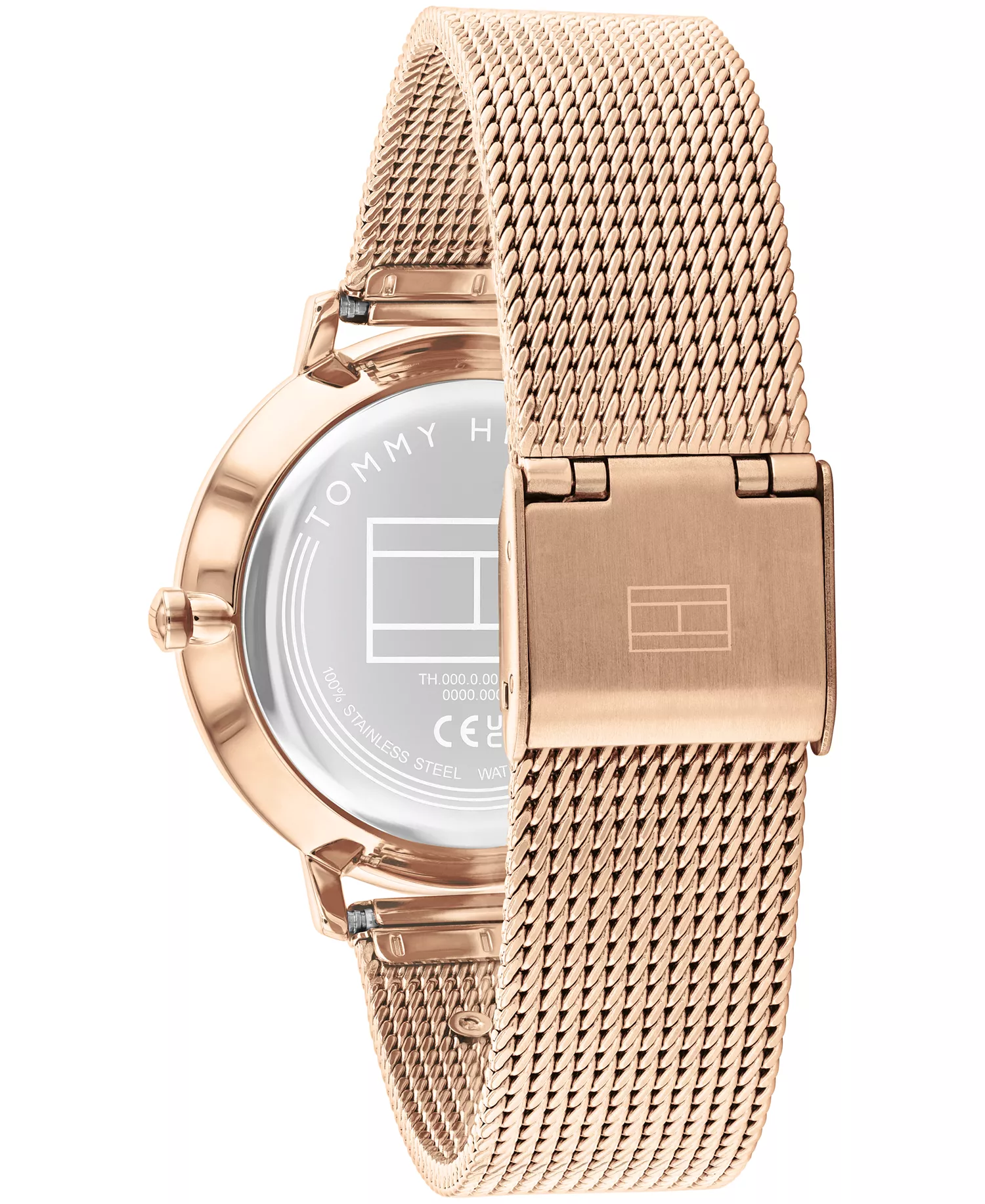 Women's Multifunction Rose Gold Tone Stainless Steel Mesh Bracelet Watch, 36mm - Rose Gold - No Size