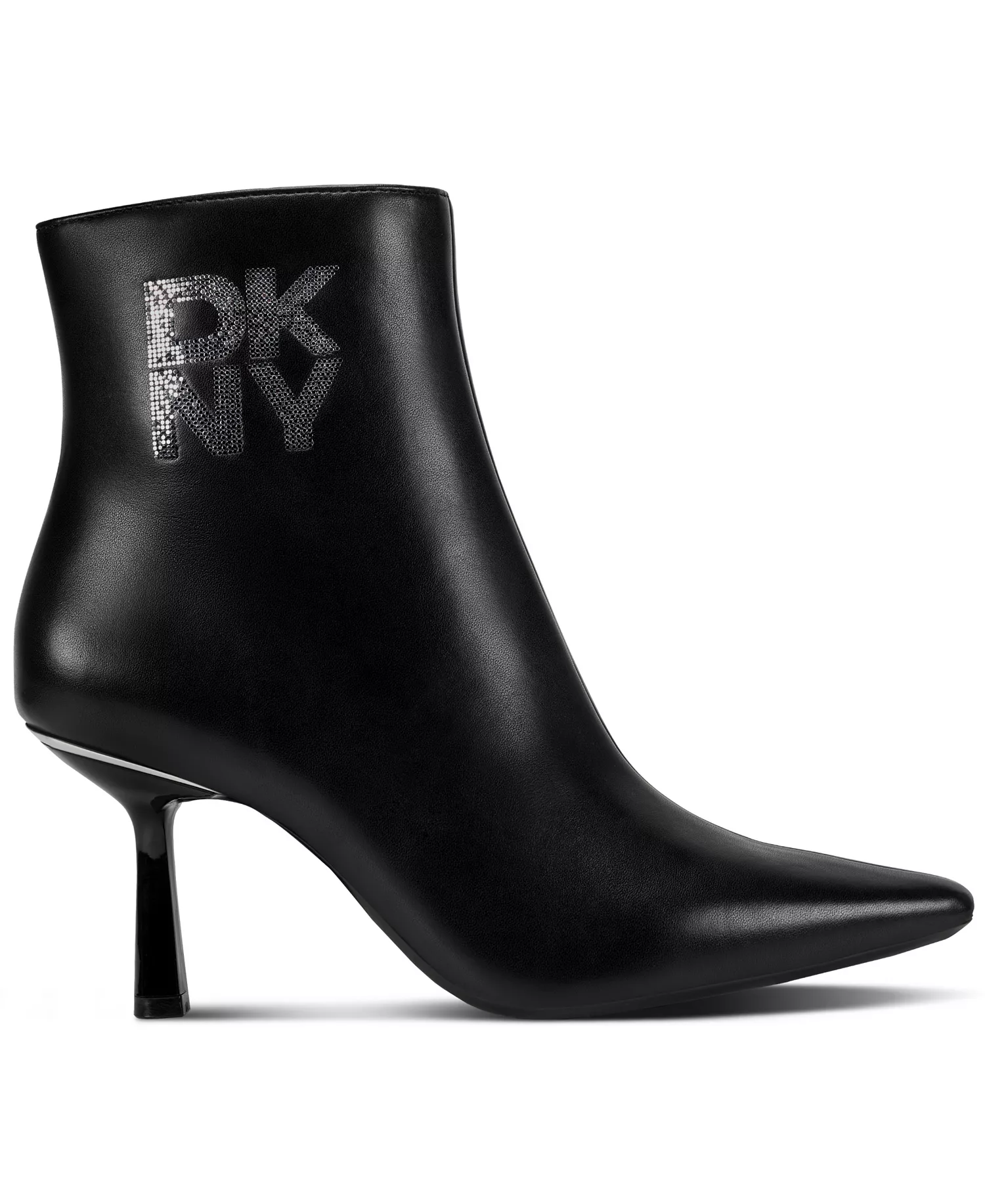 Women's Niomi Sequins Heeled Booties - Black - 7M