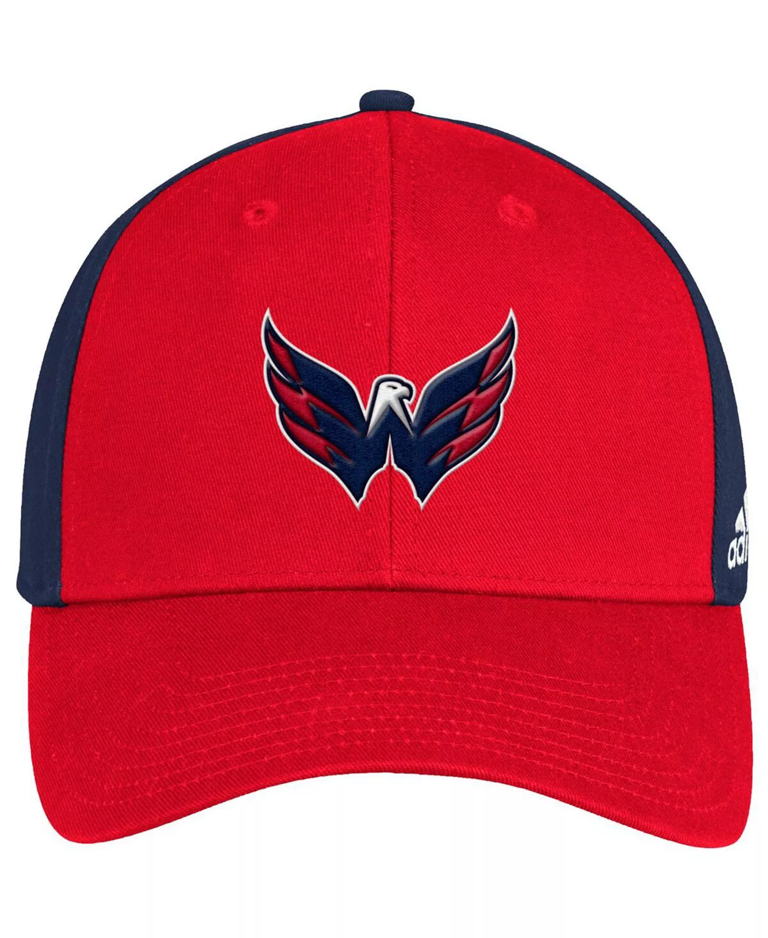 Men's Red, Navy Washington Capitals Team Adjustable Hat - Red, Navy - One Size Fits All