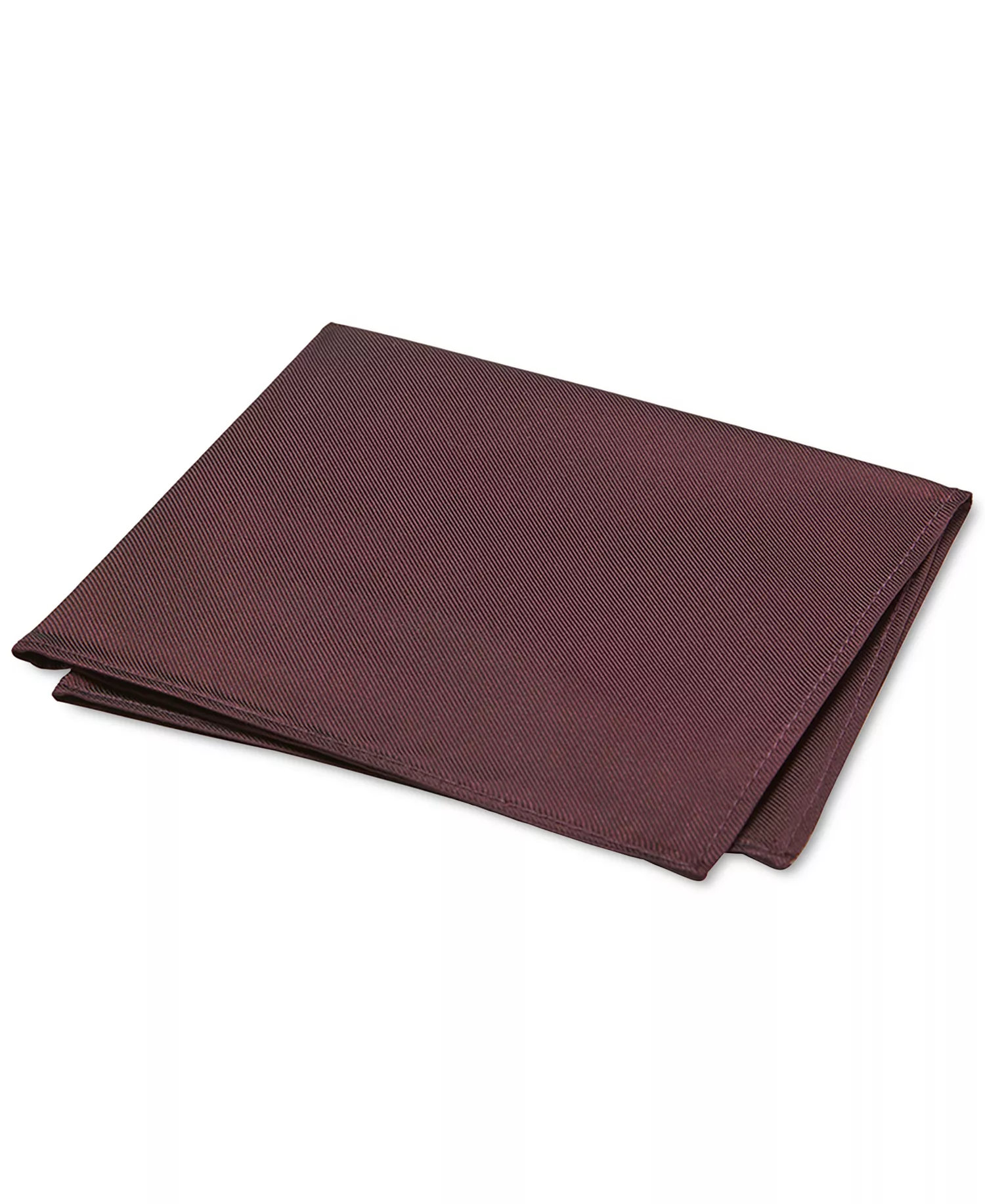 Men's Unison Pocket Square - Burgundy - ONE SIZE