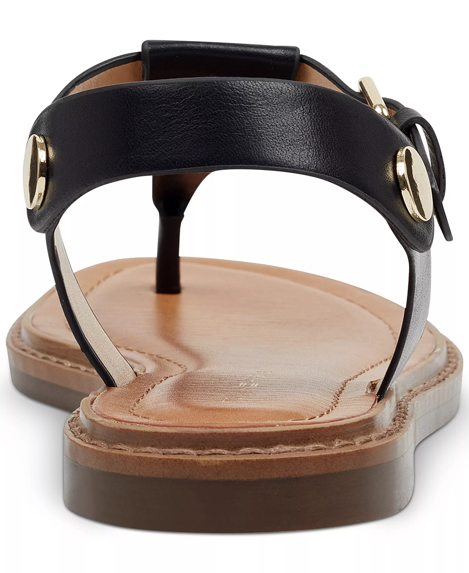 Women's Bennia Flat Thong Sandals - Black - 10M