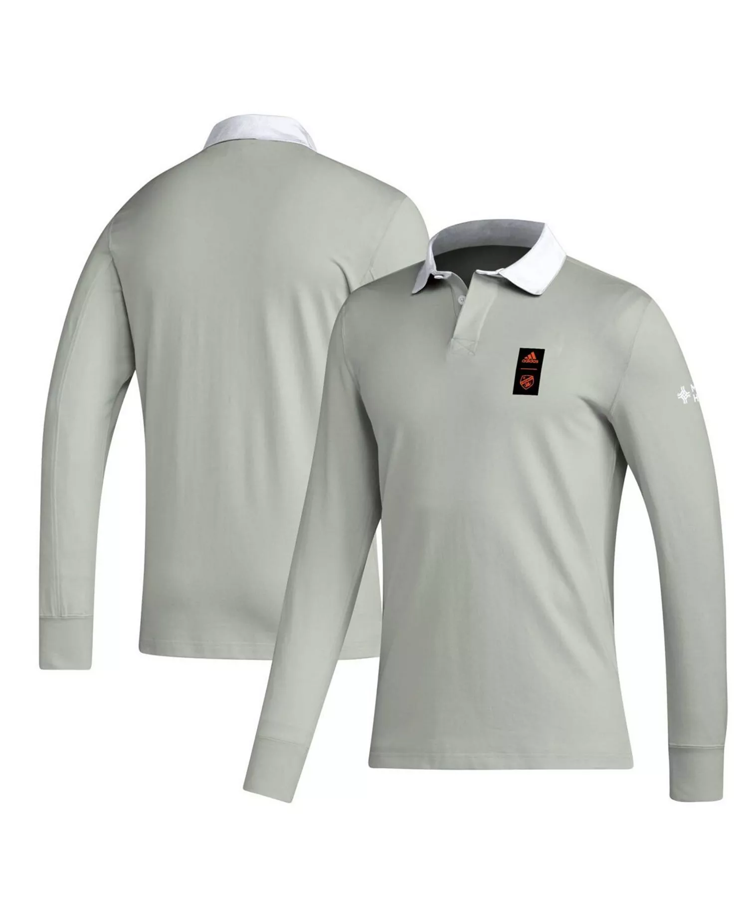Men's 2023 Player Gray FC Cincinnati Travel Long Sleeve Polo Shirt - Gray - L