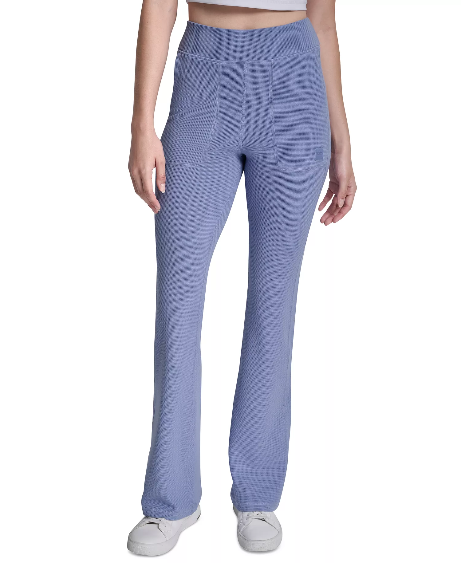 Women's Transcend Thermal Flare Pants - Bluestone - L
