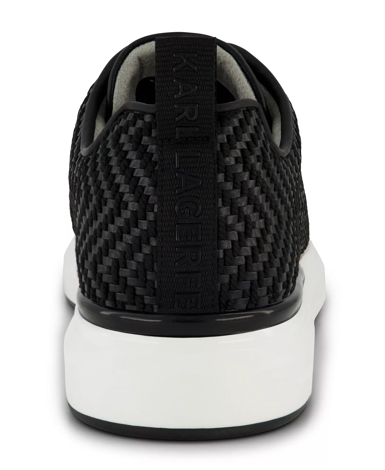 Men's Front Crossed Slip On Sneakers - Black - 7.5