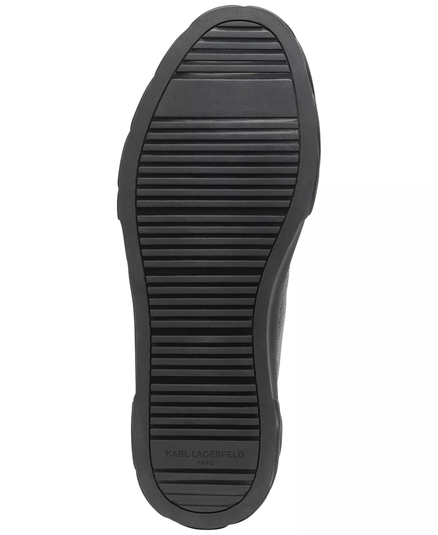Men's Round Toe Low-Profile Sneakers - Black - 11.5M
