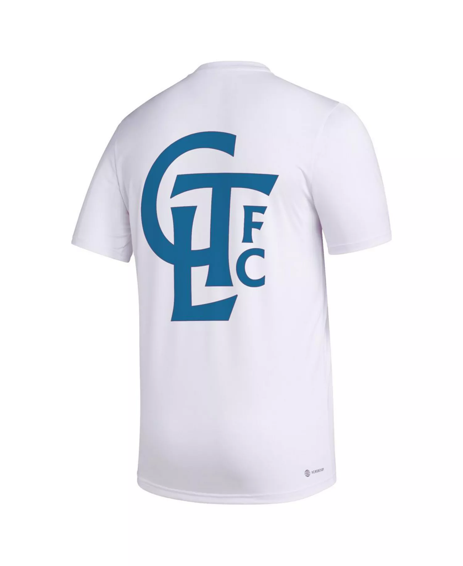 Men's White Charlotte FC Team Jersey Hook AEROREADY T-shirt - White - 2XL