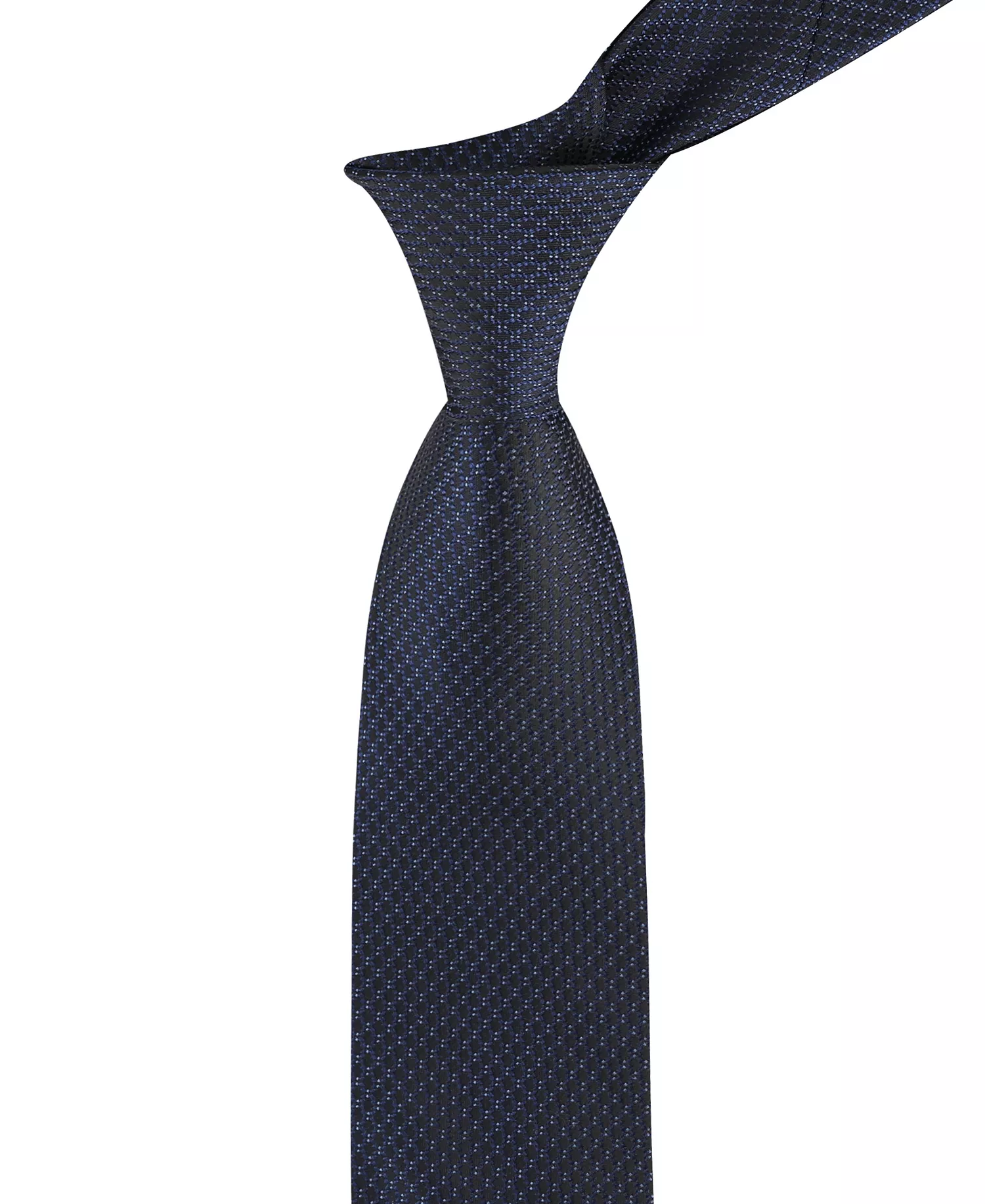 Men's Bradford Micro Solid Tie - Navy - ONE SIZE