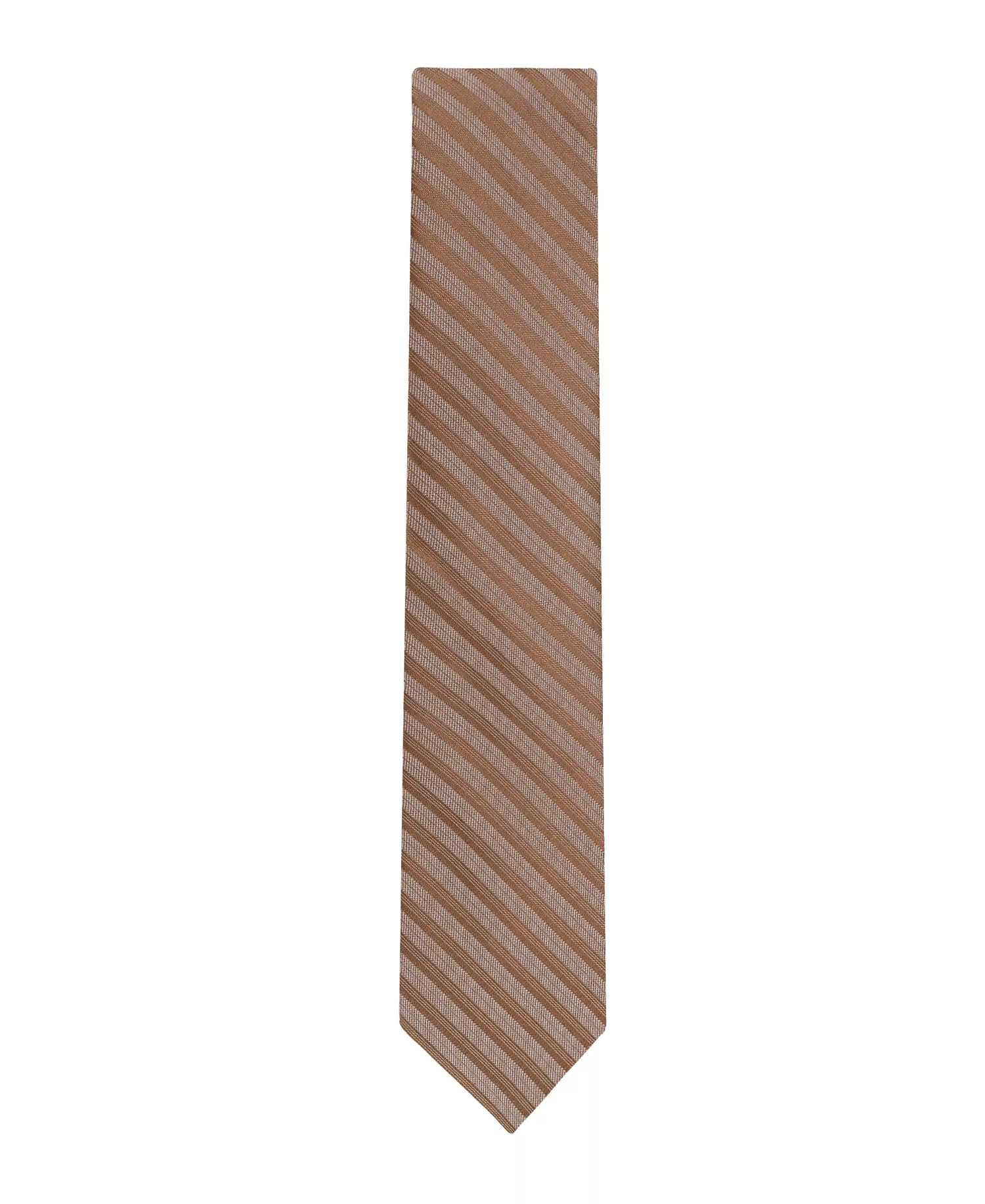 Men's Margot Stripe Tie - Brown - ONE SIZE