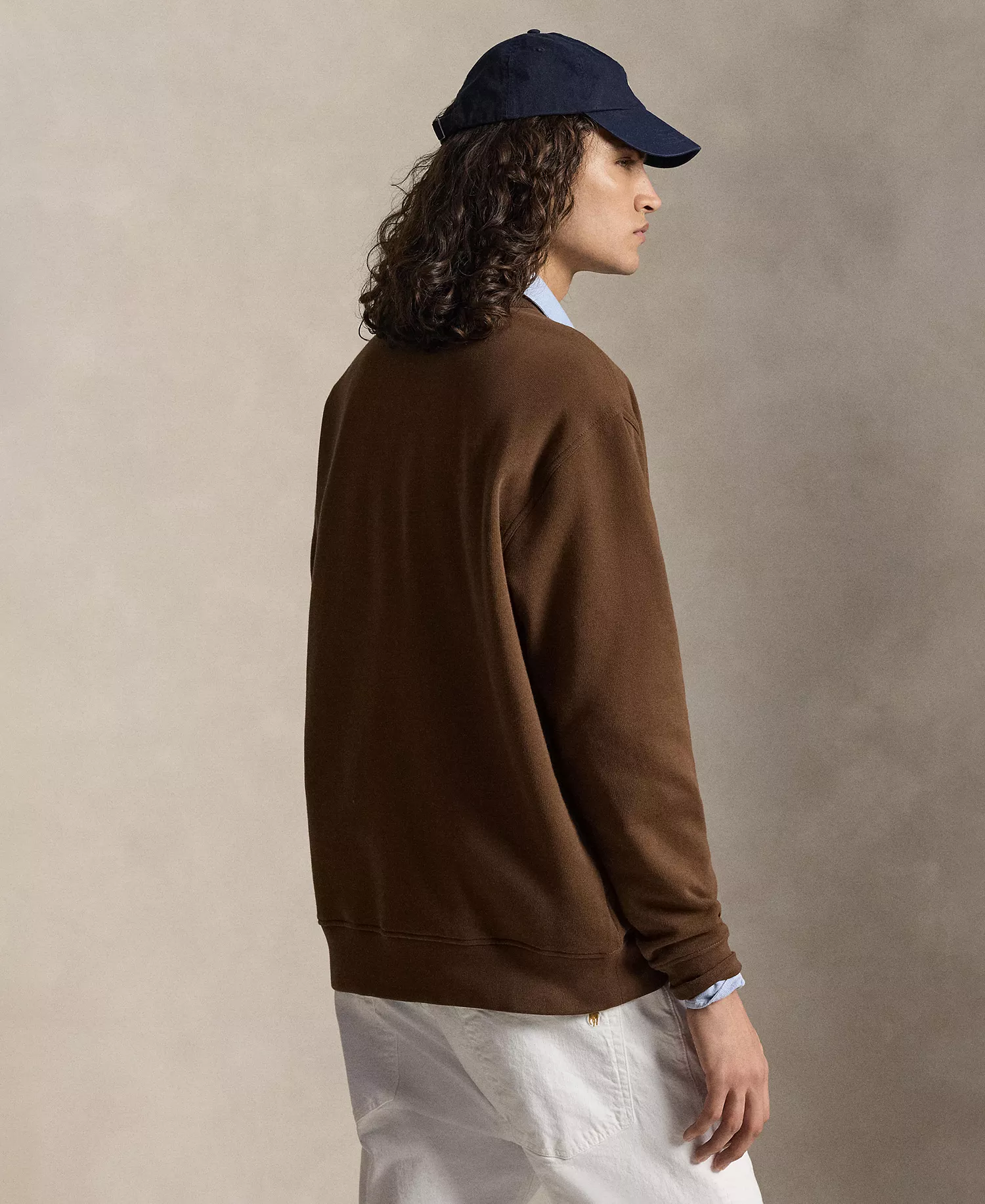 Men's Big & Tall Graphic Fleece Sweatshirt - Branch Brown - 2LT