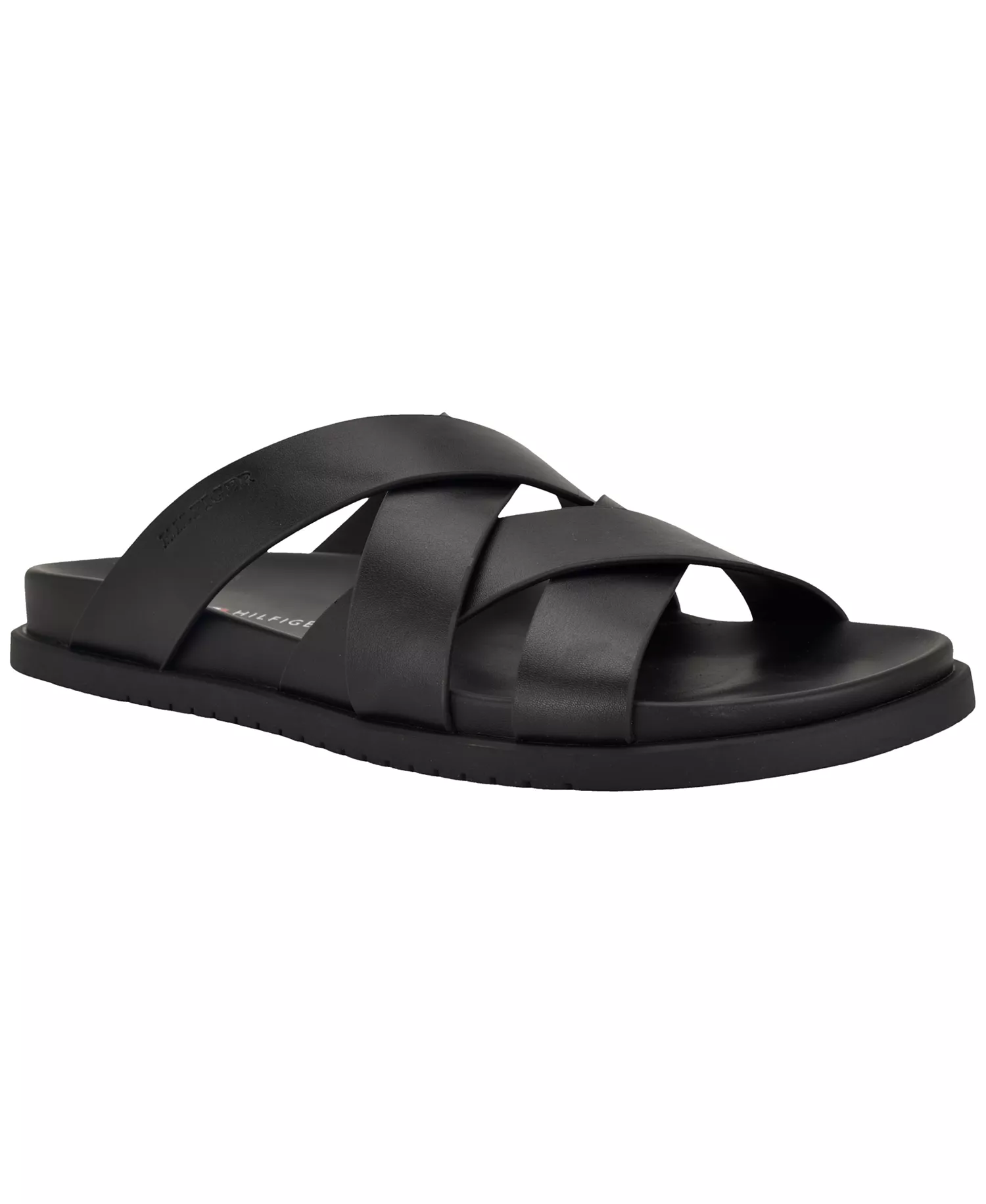 Men's Bivin Slip-On Sandals - Black - 10