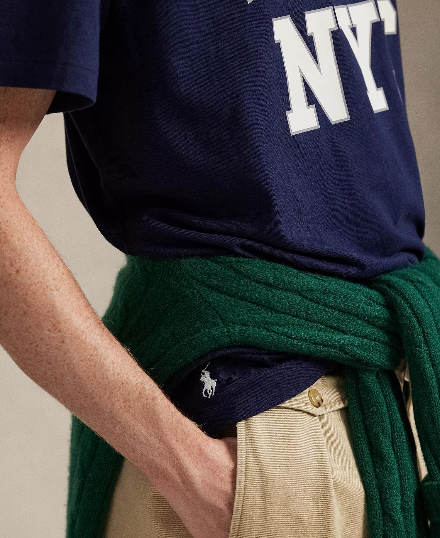 Men's Classic-Fit Jersey Graphic T-Shirt - Cruise Navy - 2XL