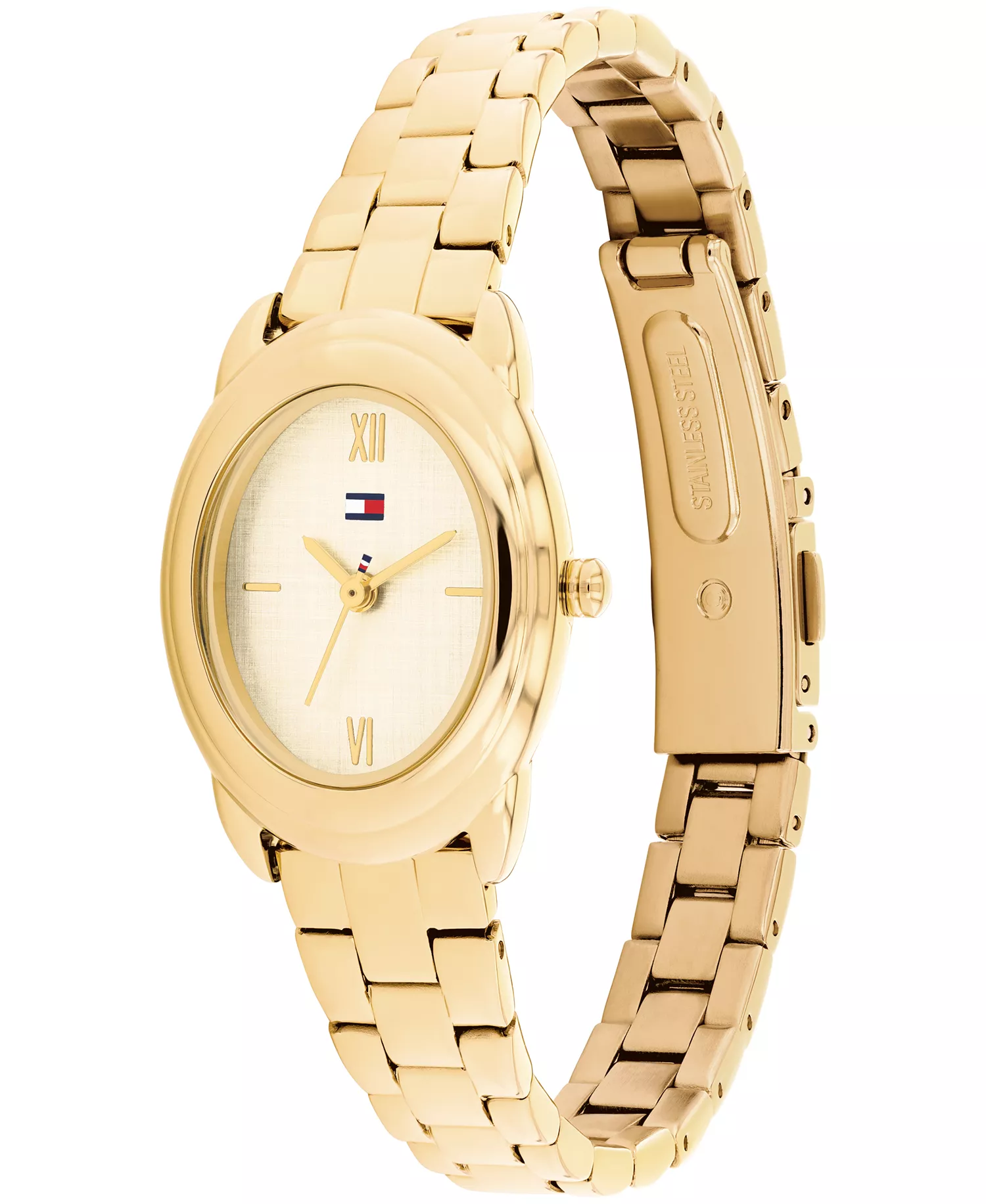 Women's Quartz Gold Tone Stainless Steel Bracelet Watch, 21.5mm - Gold - No Size