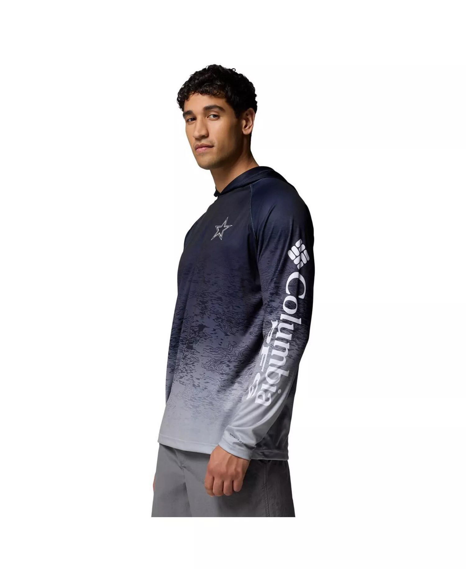 Men's Navy Dallas Cowboys Super Terminal Tackle Hoodie - Navy - XL