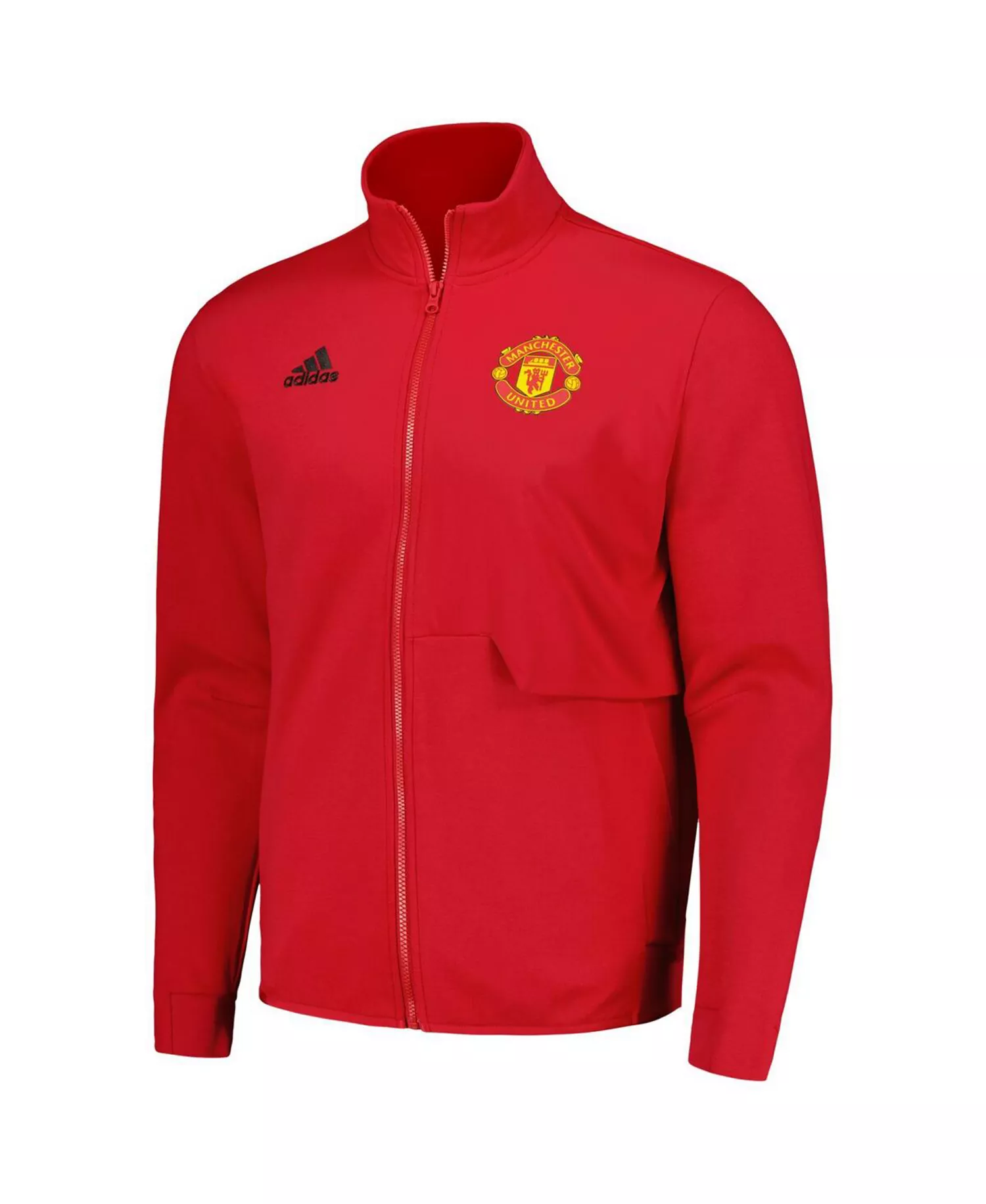 Men's Red Manchester United 2023/24 Anthem Full-Zip Jacket - Red - 2XL