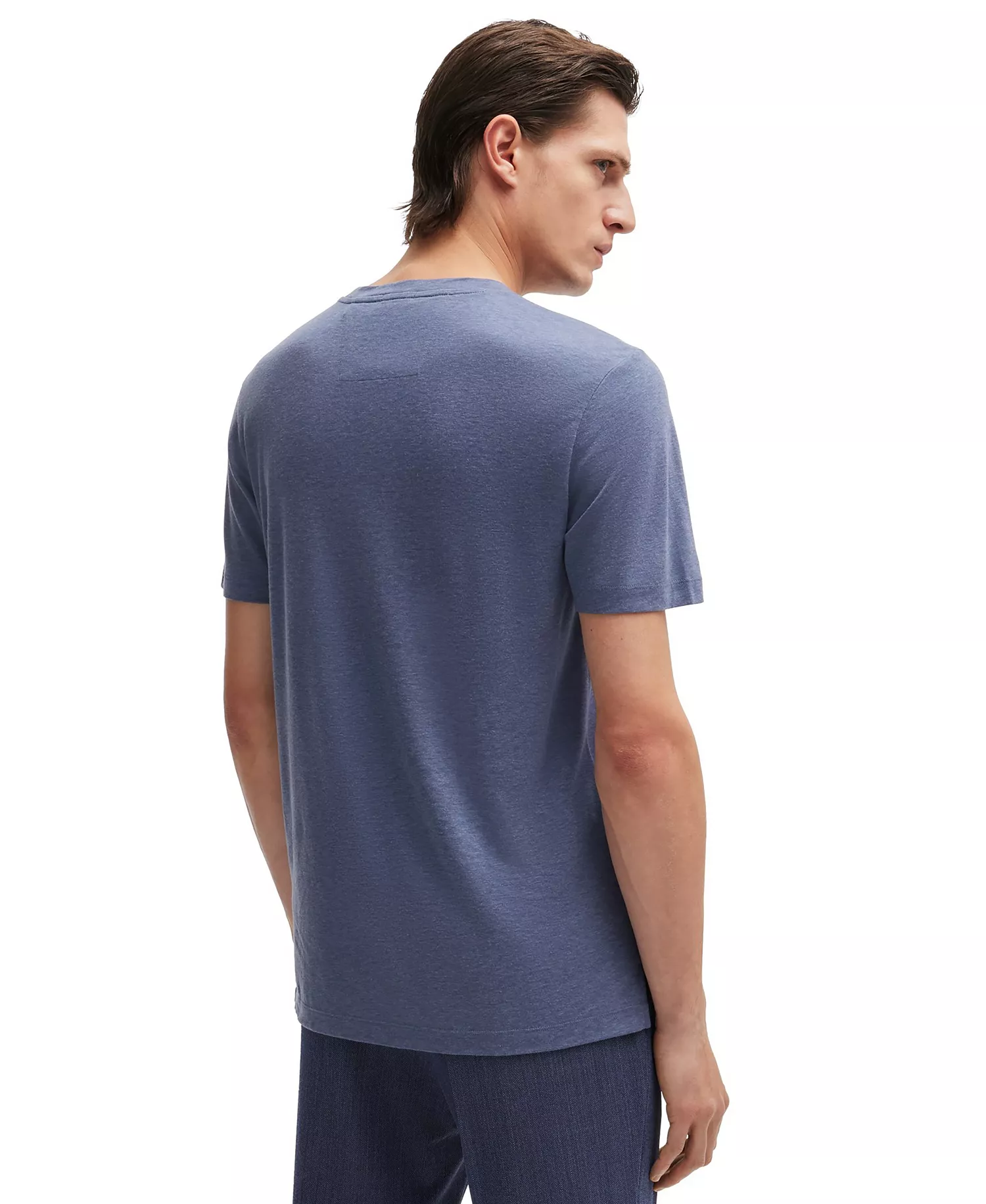 Men's Performance Fabric Slim-Fit T-Shirt - Navy - XL
