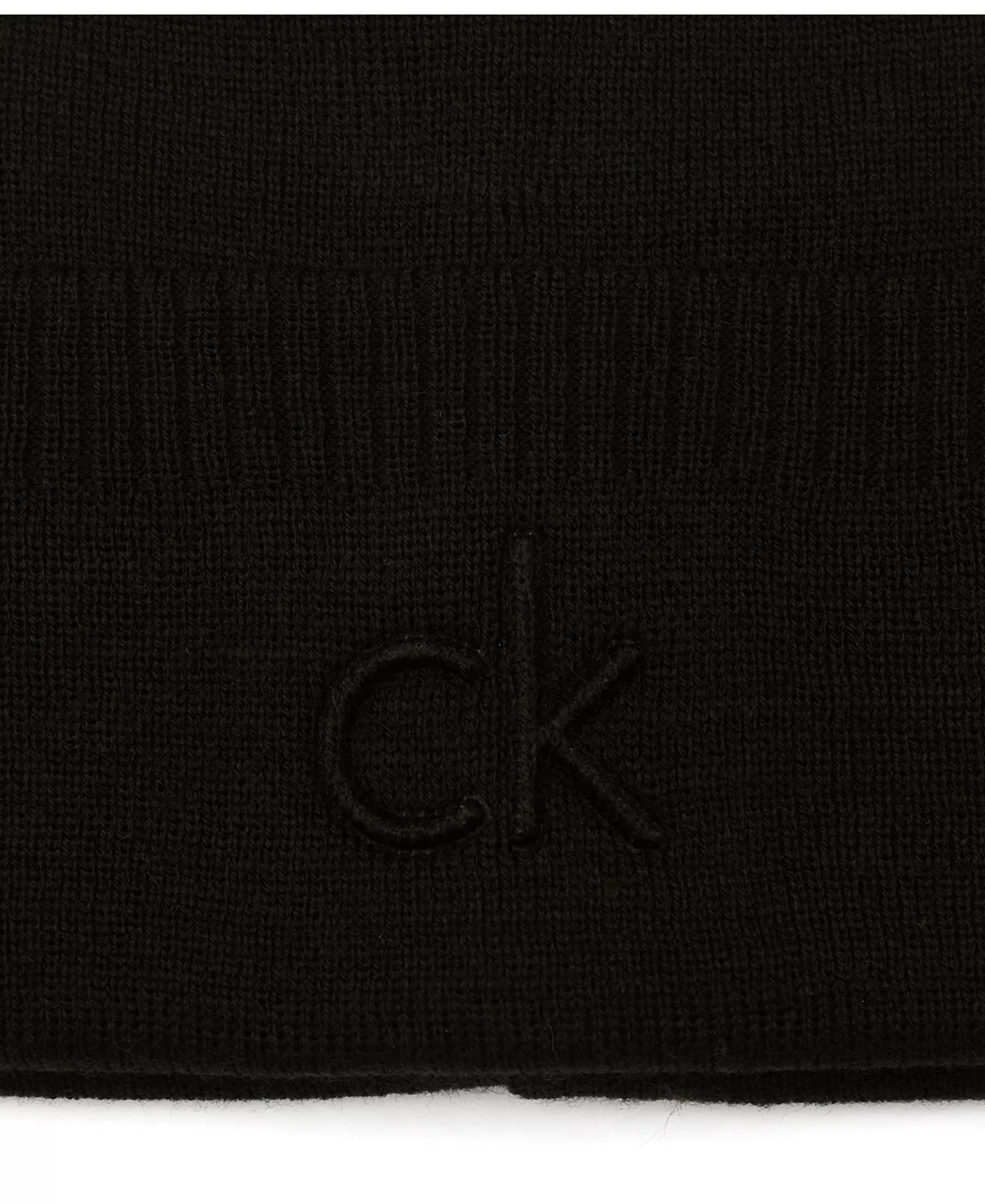 Men's Embossed Logo Cuff Hat - Black - OS