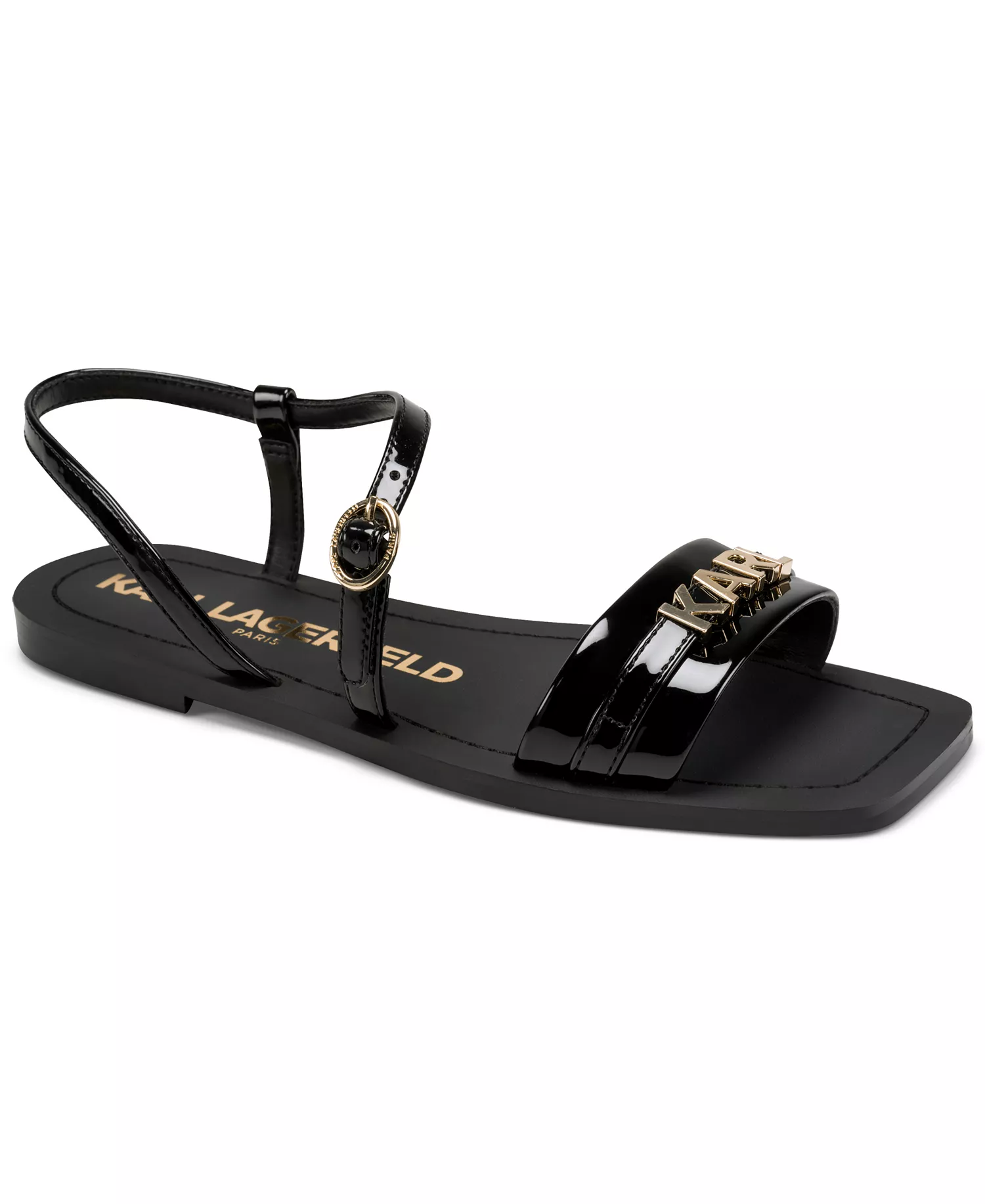 Women's Miram Flat Sandals - Black - 10