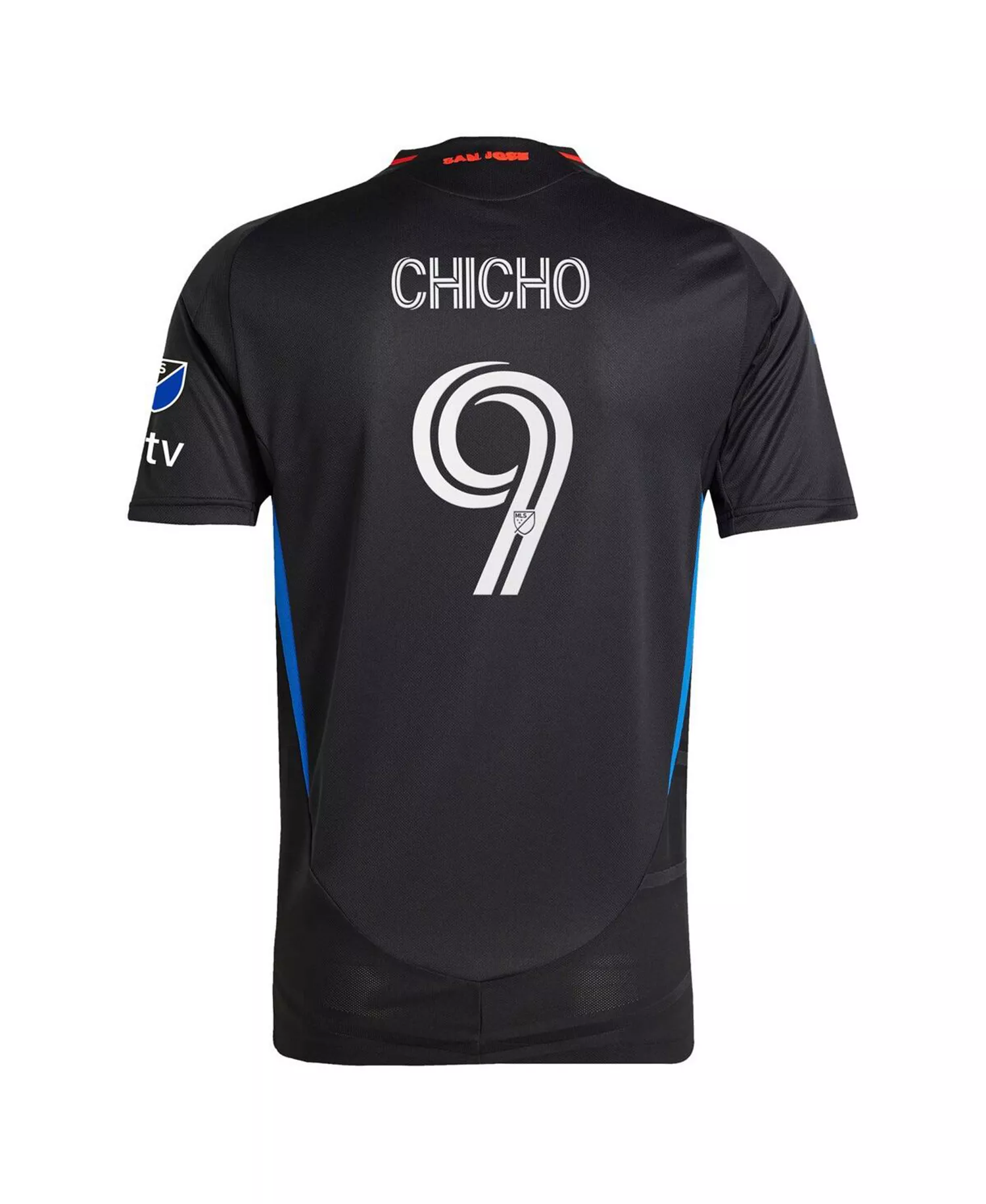 Men's Cristian Arango Black San Jose Earthquakes 2025 Headliner Authentic Player Jersey - Black - 2XL