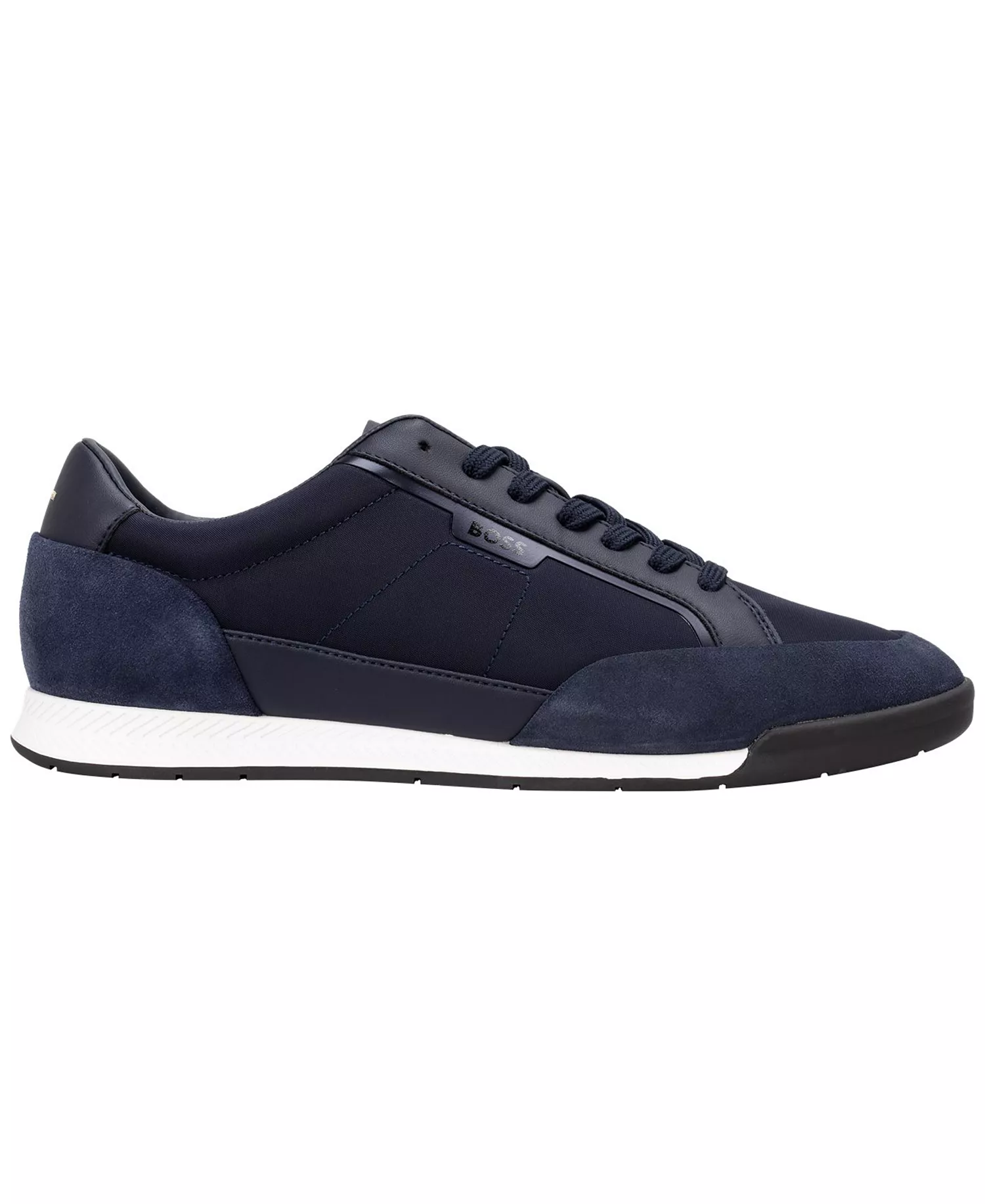 Men's Fashion Athletic Lace-Up Sneakers - Dark Blue - 10M