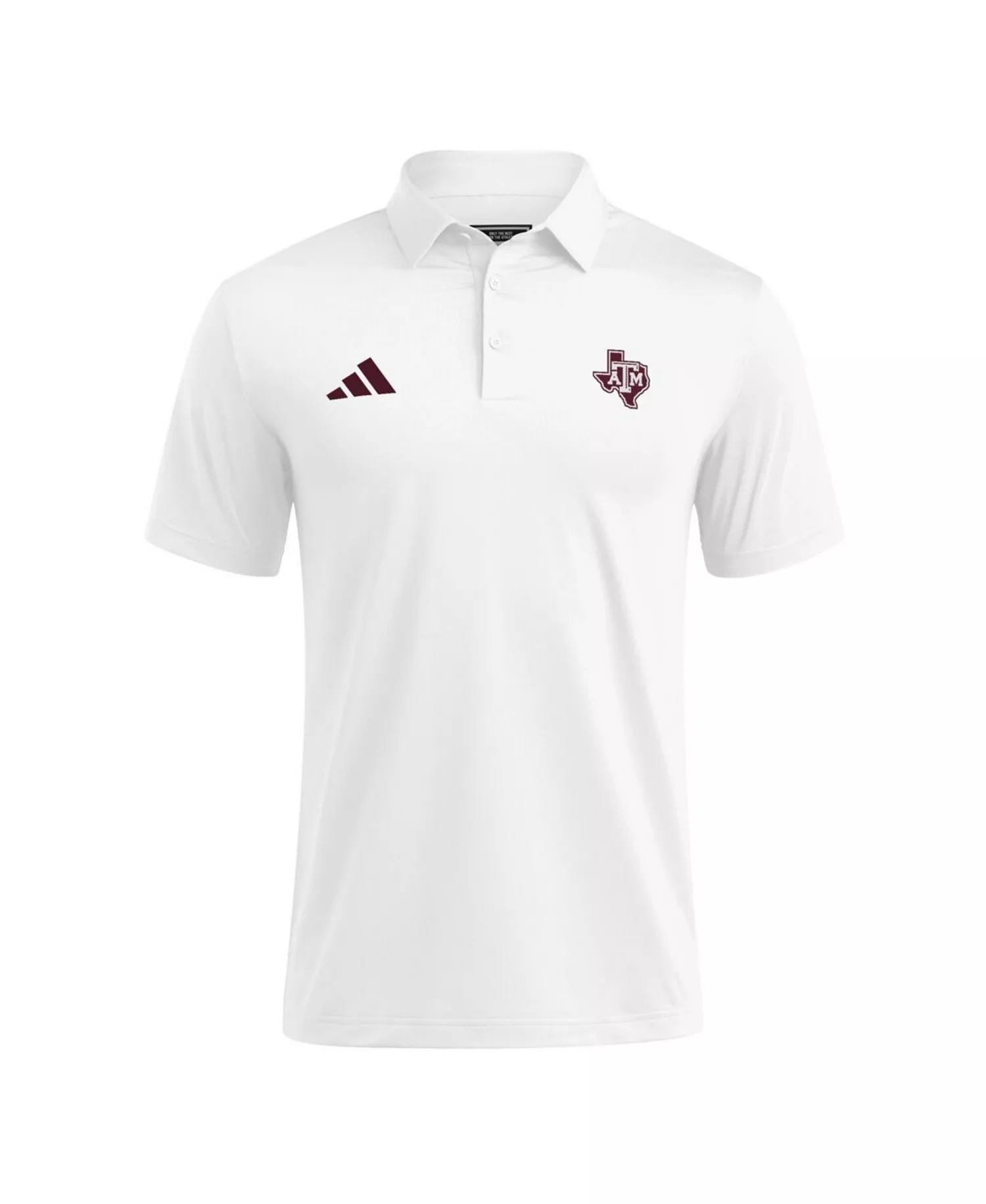 Men's White Texas A&M Aggies Ultimate 365 Polo Shirt - White - 2XL
